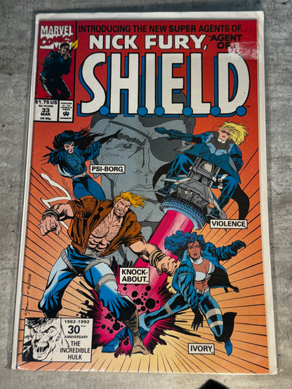 1992 - Marvel Comics - Nick Fury Agent of Shield, Vol. 4 #33 - VF - English 1