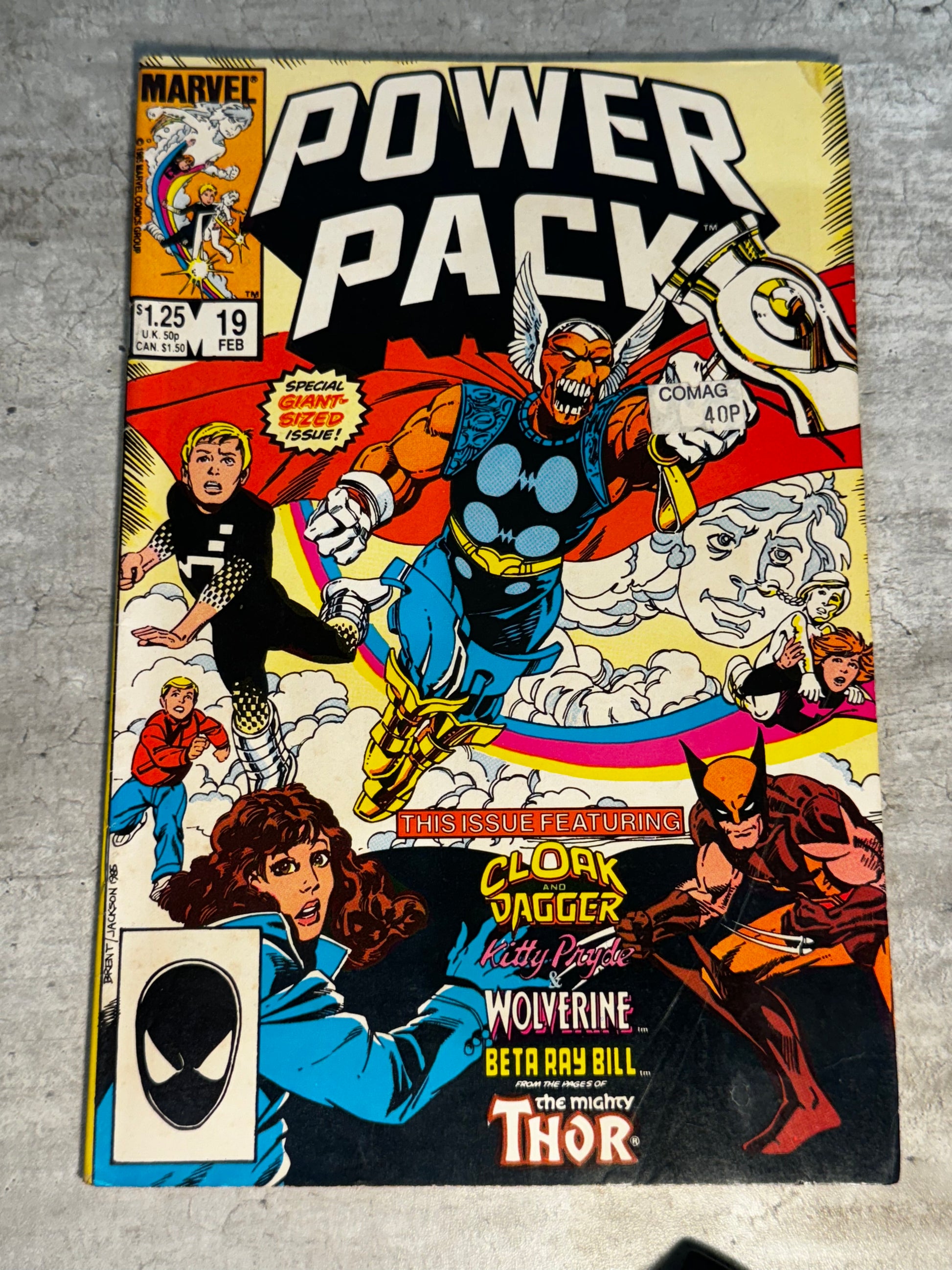 1985 - Marvel Comics - Power Pack, Vol. 1 #19 - VF - English 1