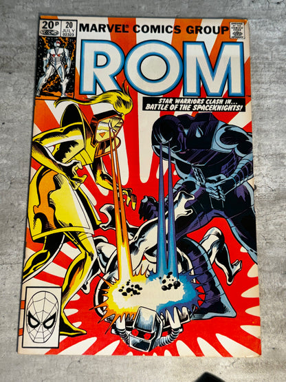 1981 - Marvel Comics - ROM, Vol. 1 (Marvel) #20 - VF - English 1