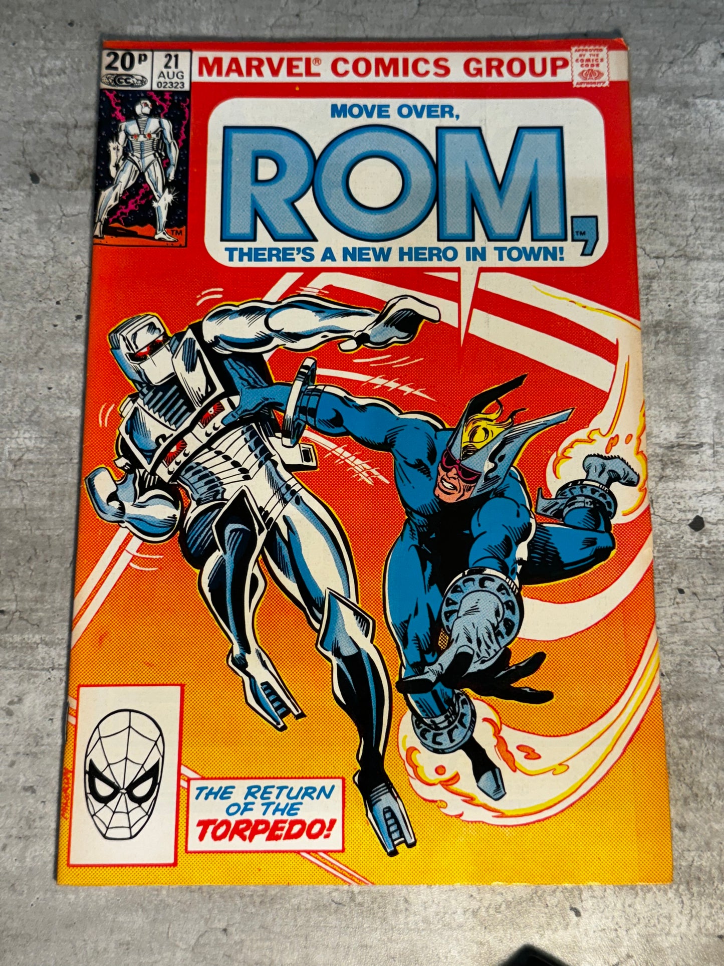 1981 - Marvel Comics - ROM, Vol. 1 (Marvel) #21 - VF - English 1