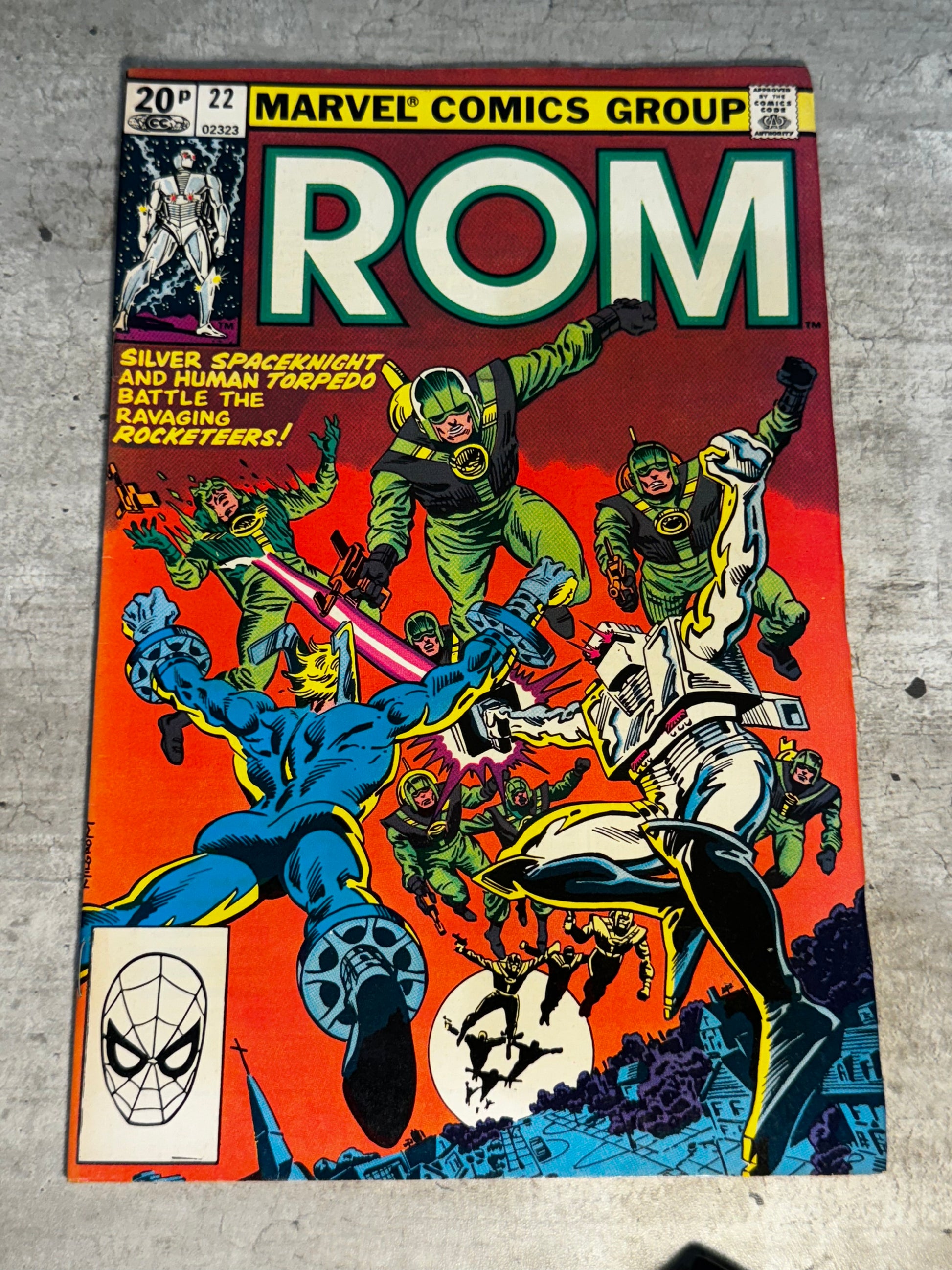 1981 - Marvel Comics - ROM, Vol. 1 (Marvel) #22 - VF - English 1