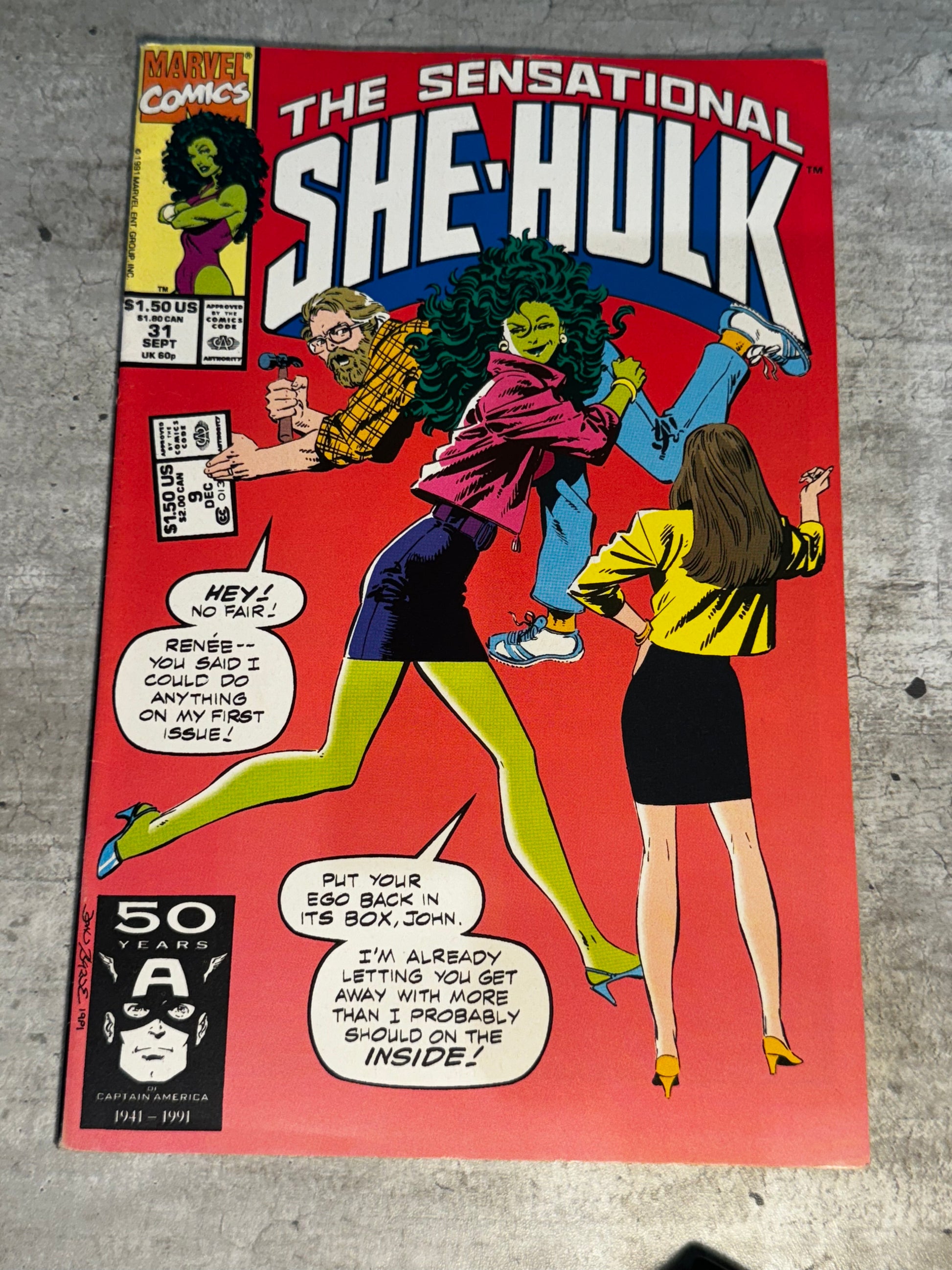 1991 - Marvel Comics - The Sensational She-Hulk, Vol. 1 #31 - VF+ - English 1