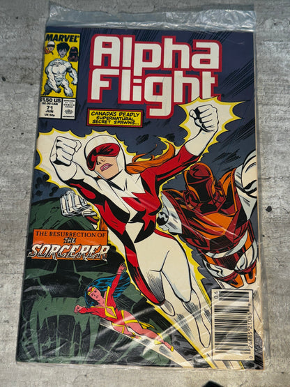 1989 - Marvel Comics - Alpha Flight, Vol. 1 #71 - VF- - English 1