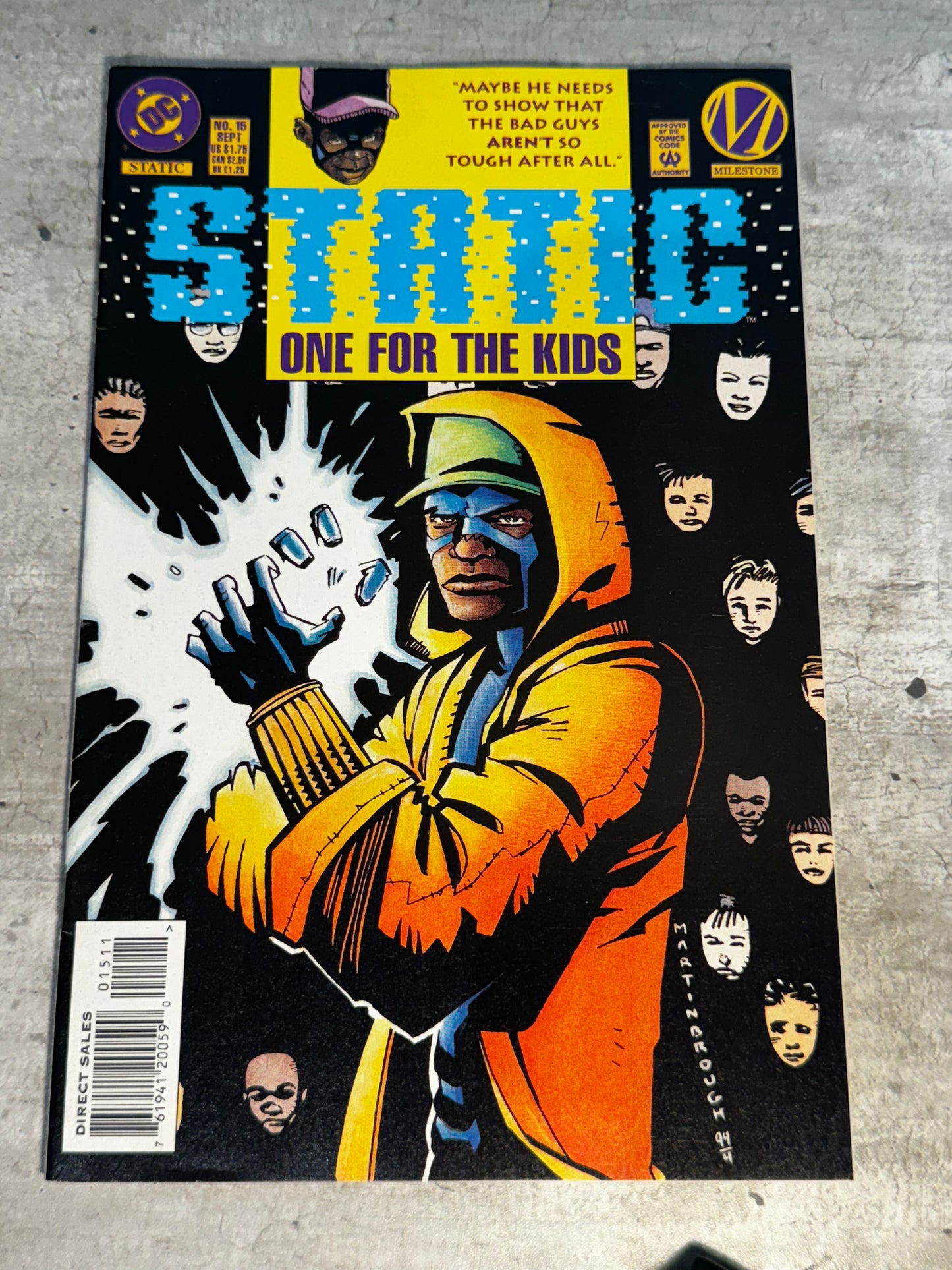 1994 - DC Comics - Static #15 - VF+ - English 1