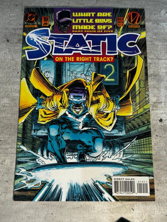 1995 - DC Comics - Static #19 - VF+ - English 1