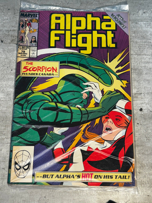 1989 - Marvel Comics - Alpha Flight, Vol. 1 #79 - VF- - English 1