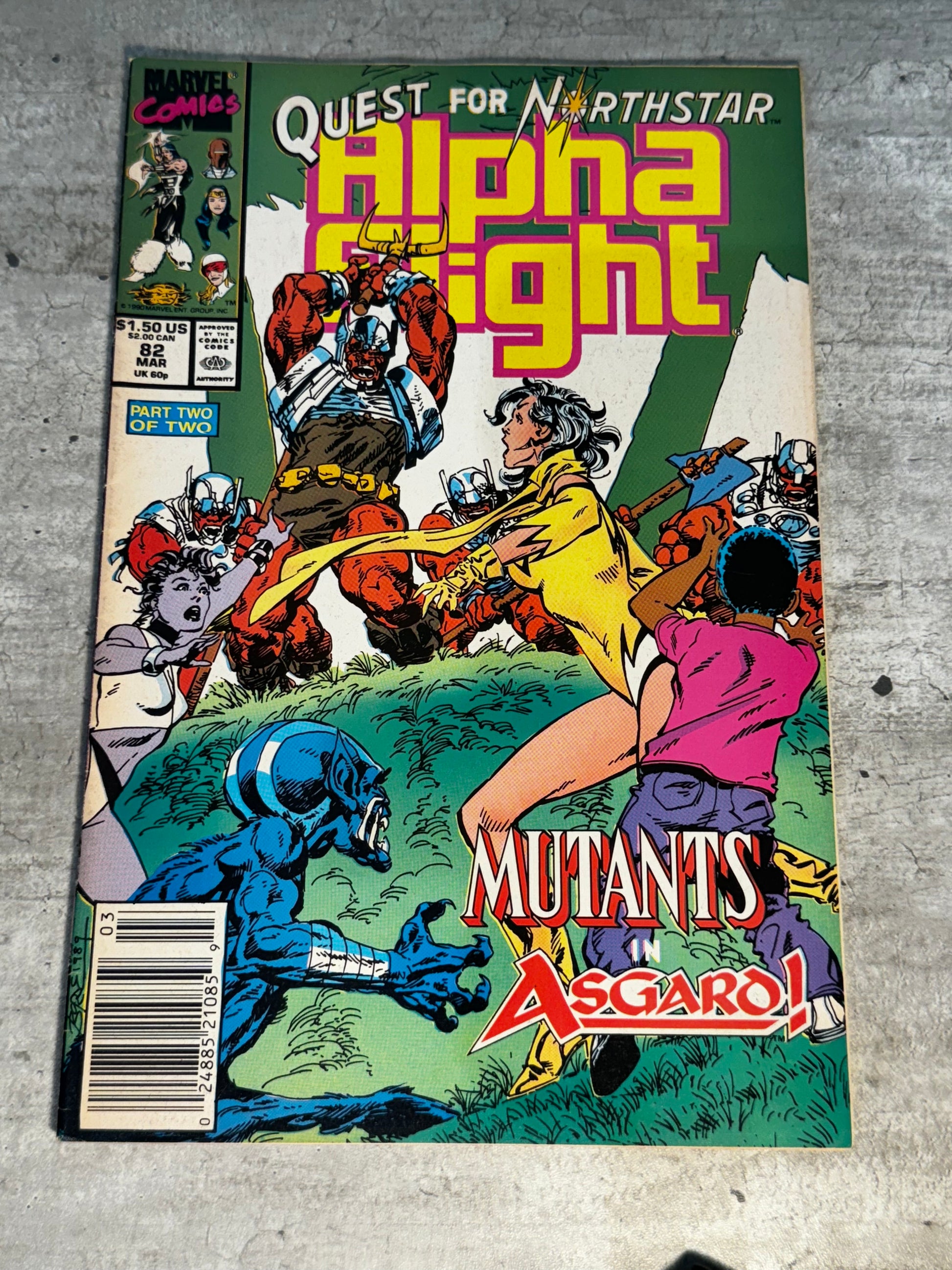 1990 - Marvel Comics - Alpha Flight, Vol. 1 #82 - VF- - English 1