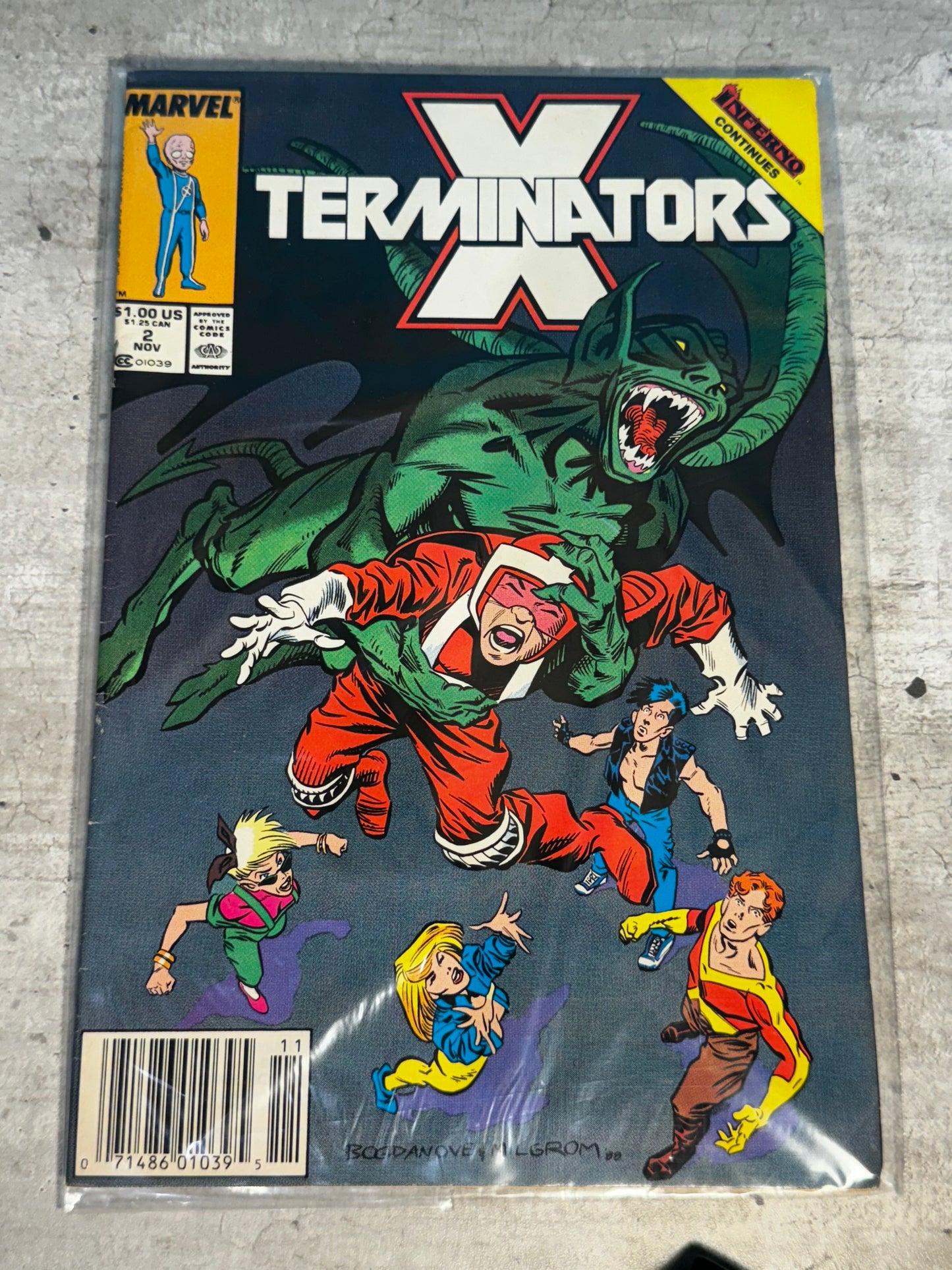 1988 - Marvel Comics - X-Terminators, Vol. 1 #2 - VF+ - English 1