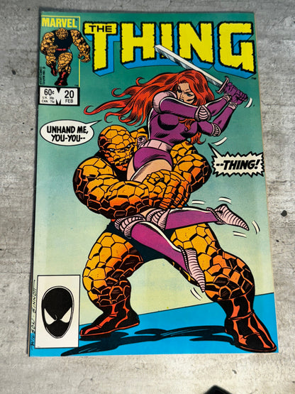 1985 - Marvel Comics - The Thing, Vol. 1 #20 - VF - English 1