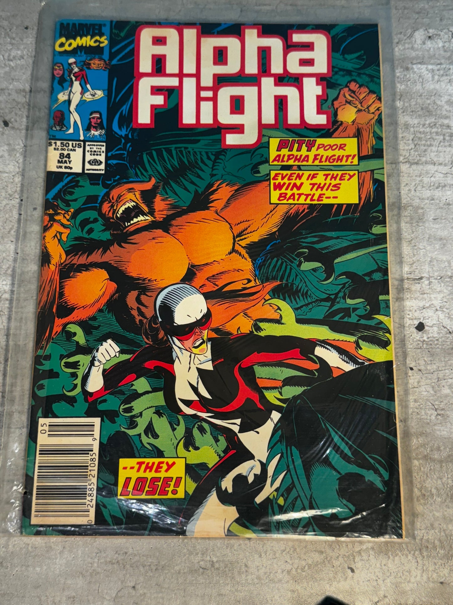 1990 - Marvel Comics - Alpha Flight, Vol. 1 #84 - VF- - English 1