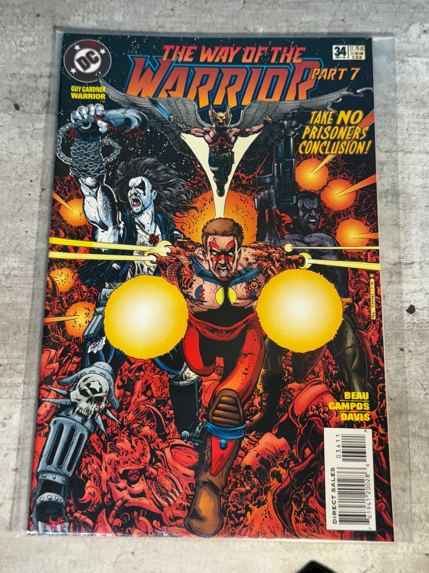 1995 - DC Comics - Guy Gardner: Warrior #34 - NM- - English 1