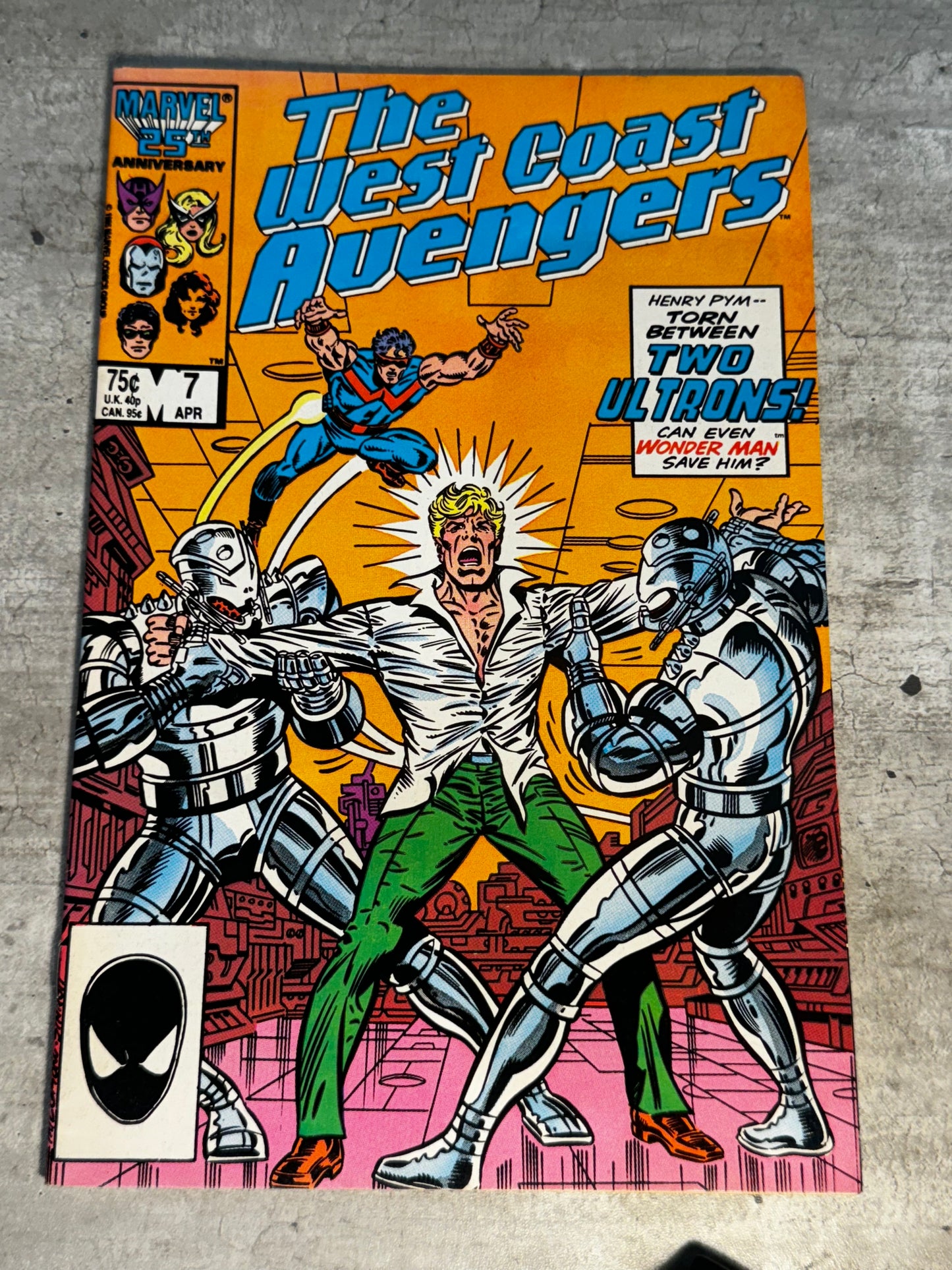 1986 - Marvel Comics - The West Coast Avengers, Vol. 2 #7 - VF- - English 1