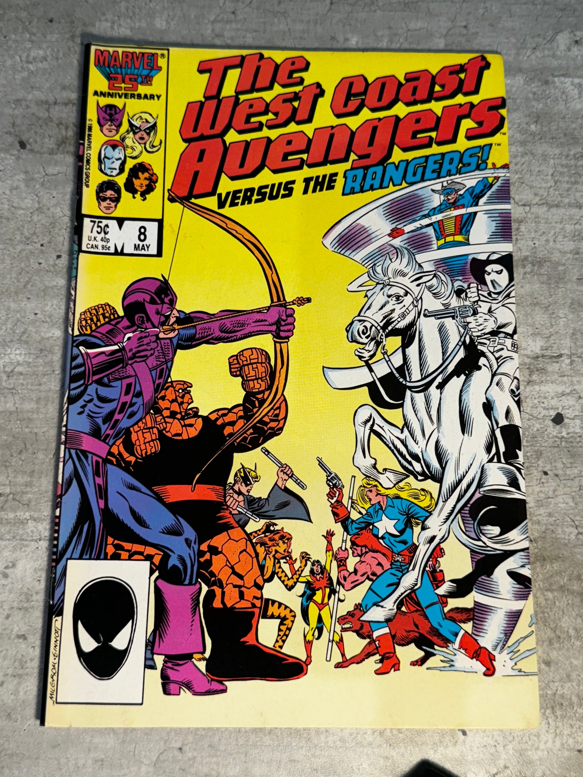 1986 - Marvel Comics - The West Coast Avengers, Vol. 2 #8 - VF - English 1