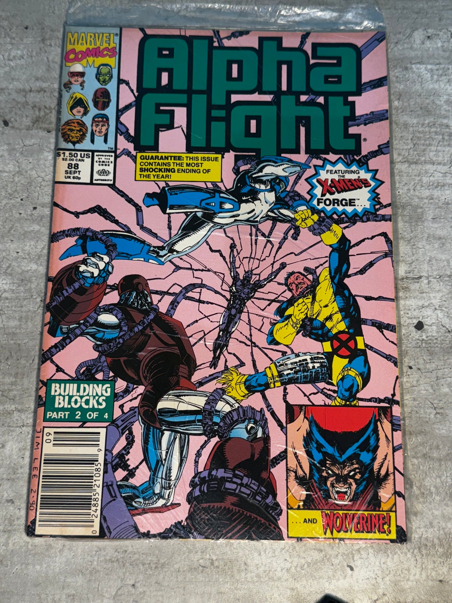 1990 - Marvel Comics - Alpha Flight, Vol. 1 #88 - VF- - English 1