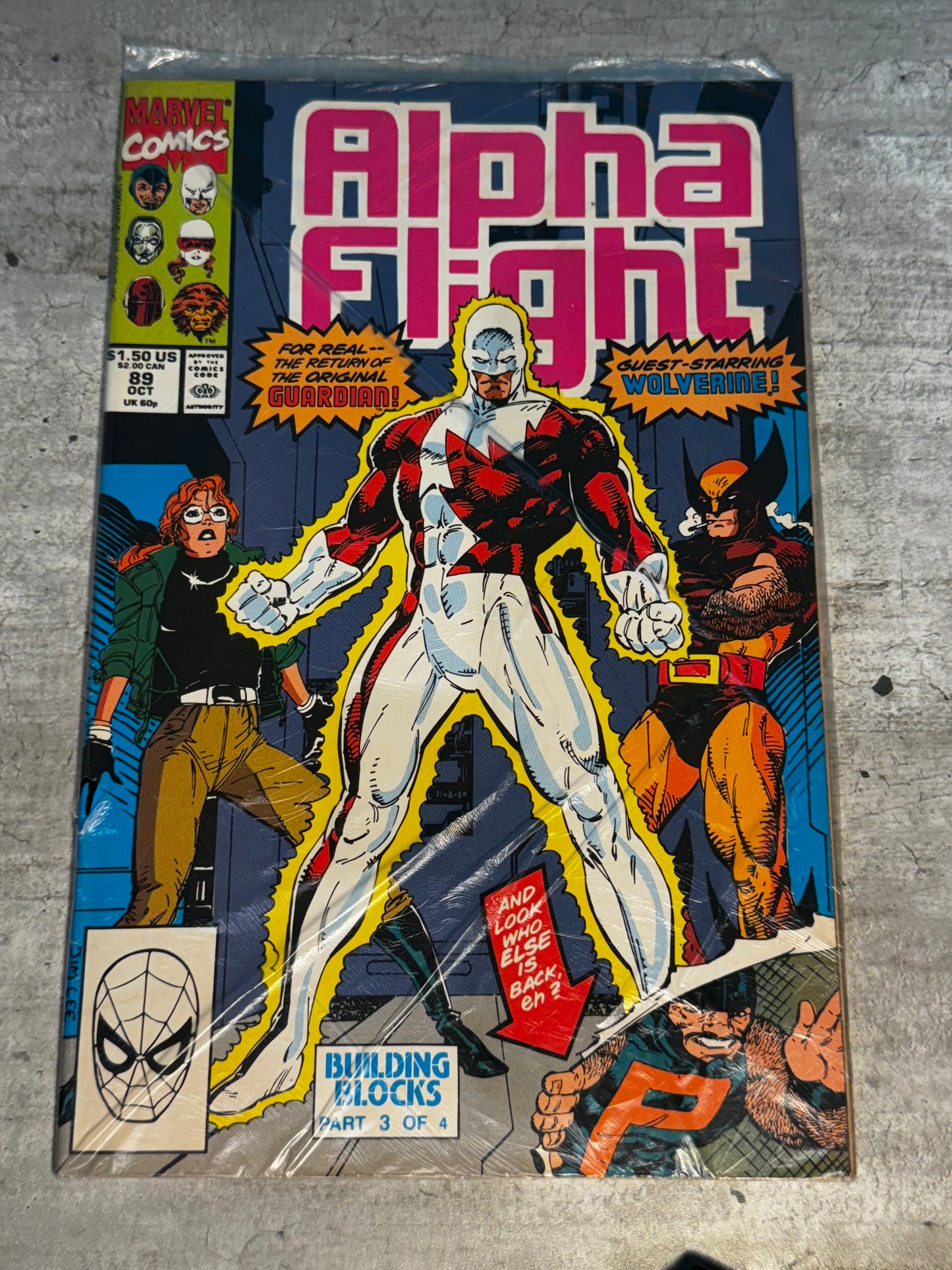 1990 - Marvel Comics - Alpha Flight, Vol. 1 #89 - VF- - English 1