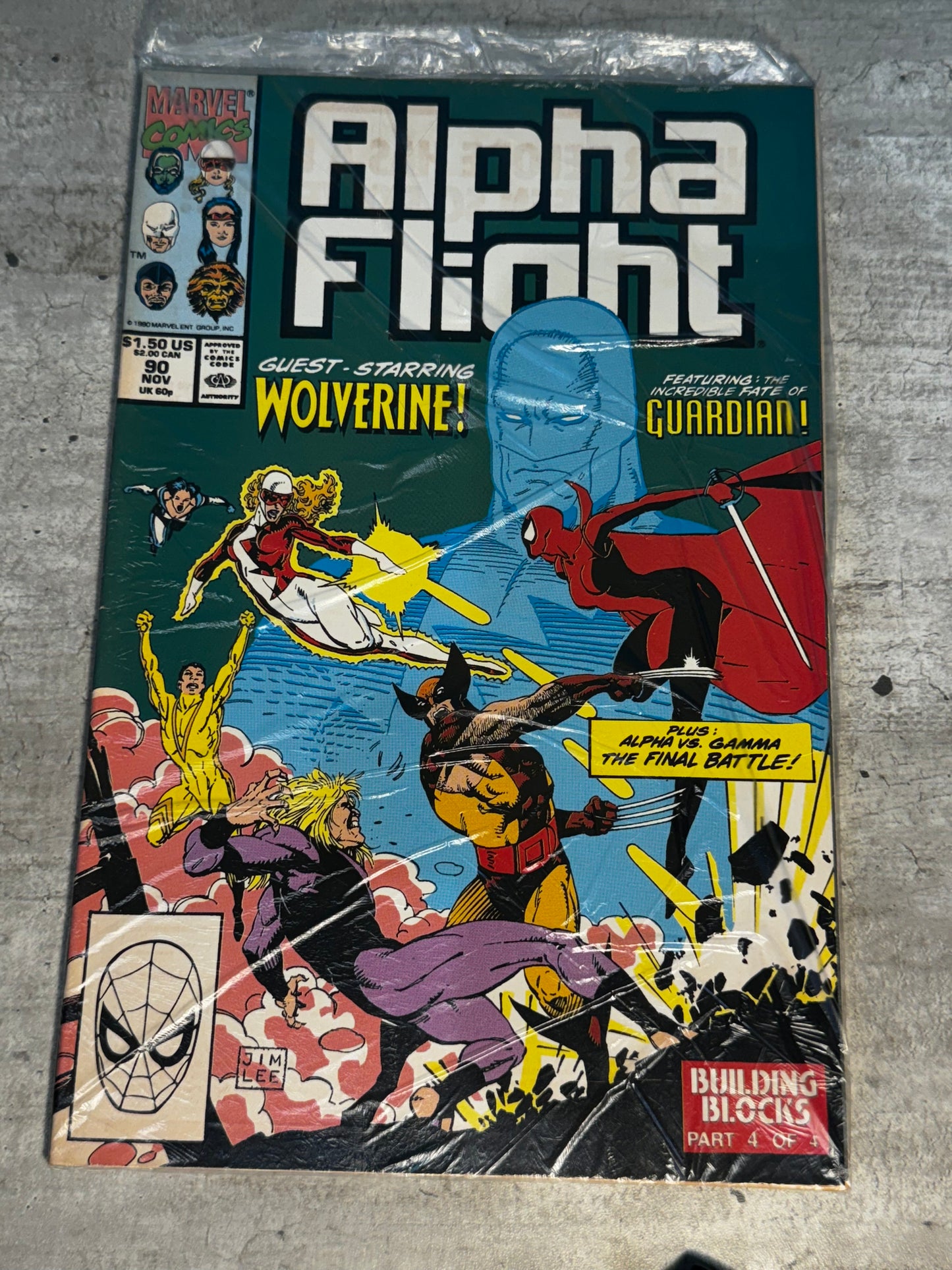 1990 - Marvel Comics - Alpha Flight, Vol. 1 #90 - VF- - English 1