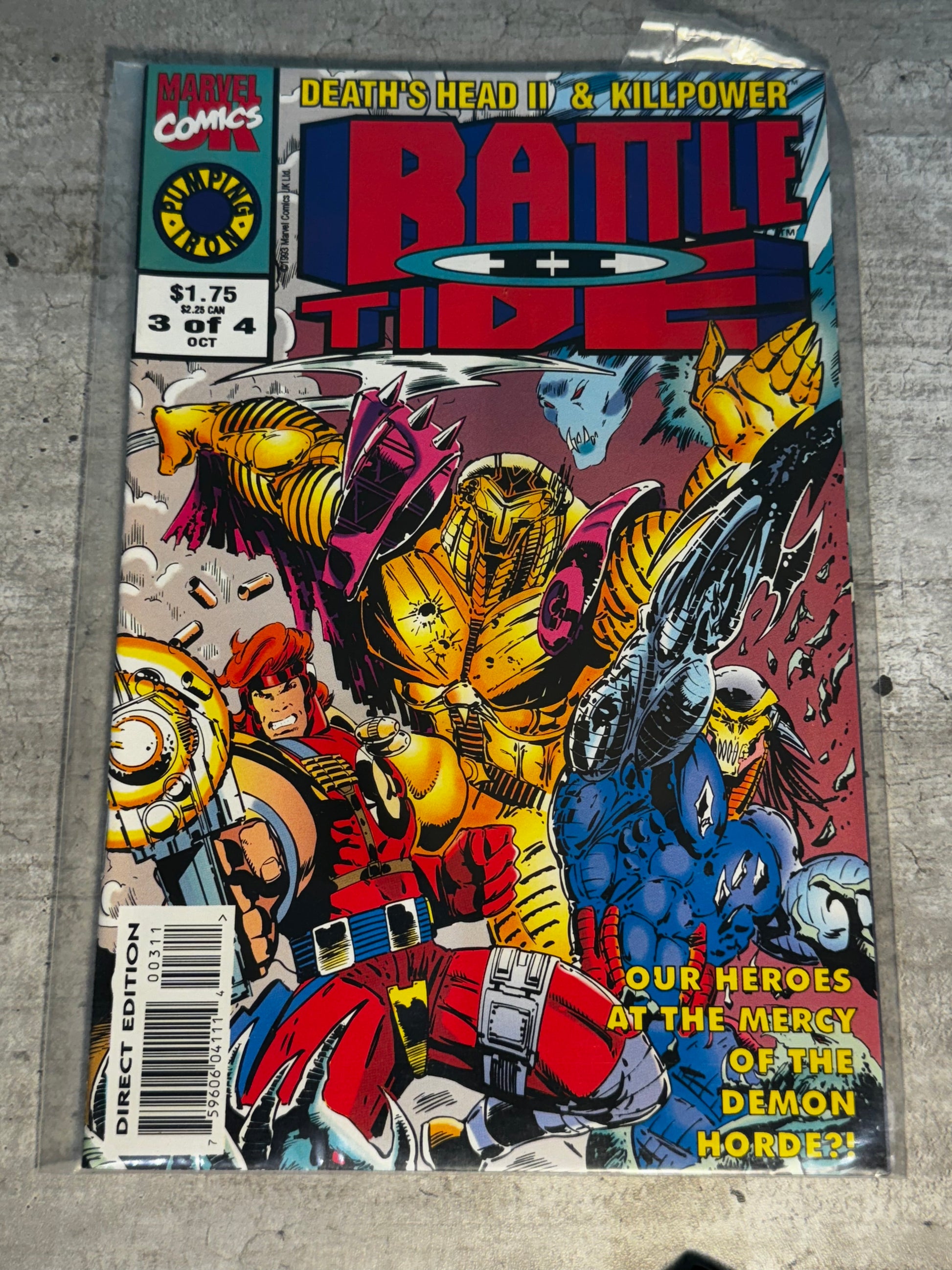 1993 - Marvel Comics - Battle Tide II #3 - VF/NM - English 1