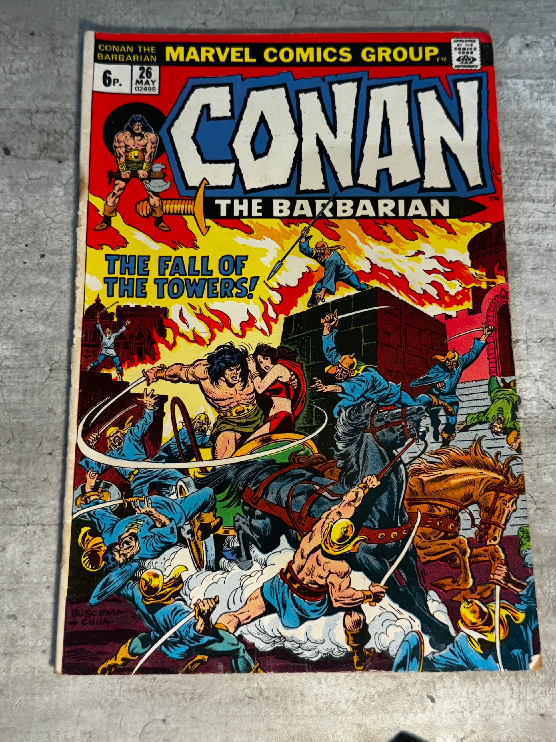 1973 - Marvel Comics - Conan the Barbarian, Vol. 1 #26 - F+ - English 1