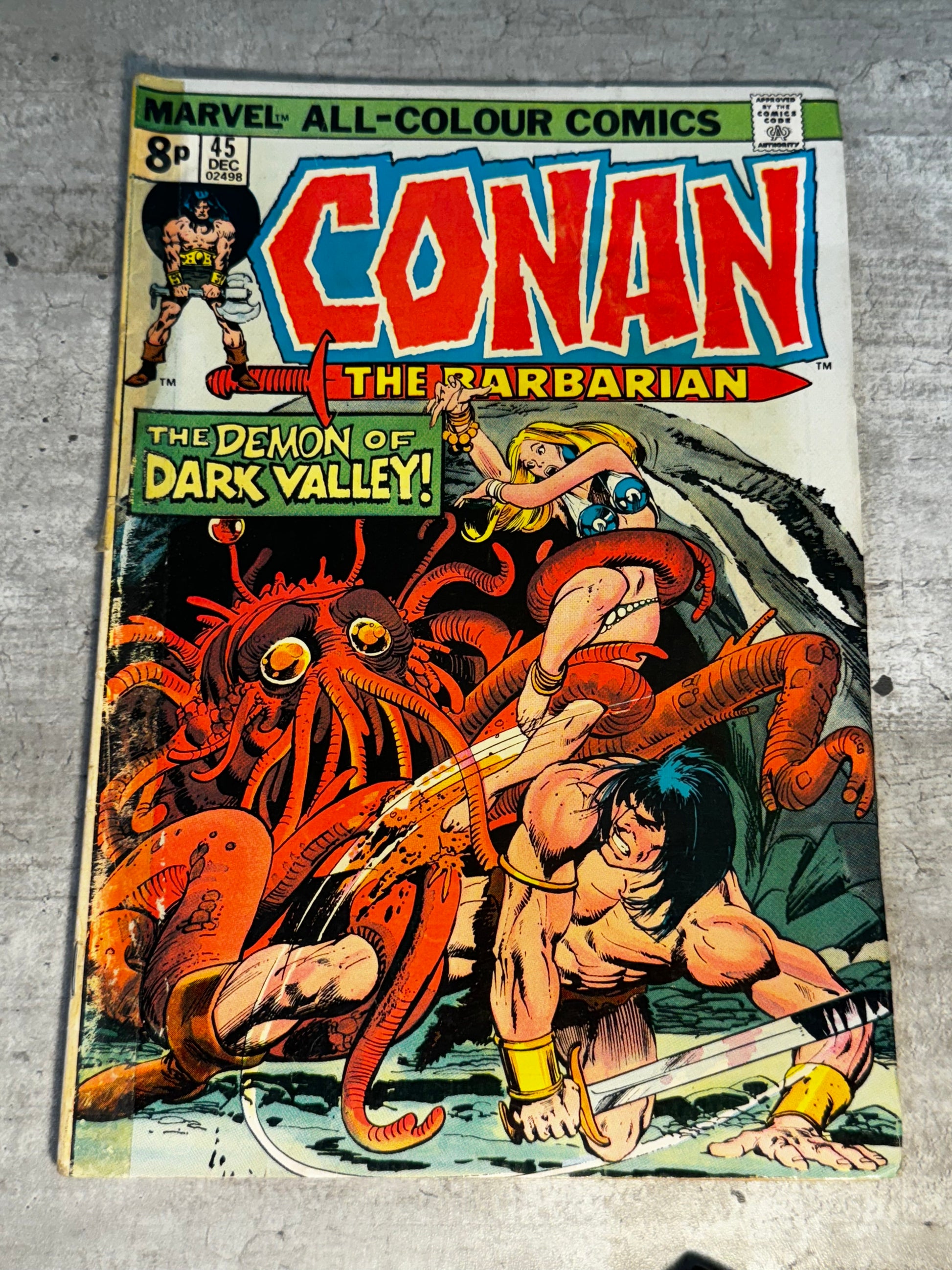 1974 - Marvel Comics - Conan the Barbarian, Vol. 1 #45 - F+ - English 1