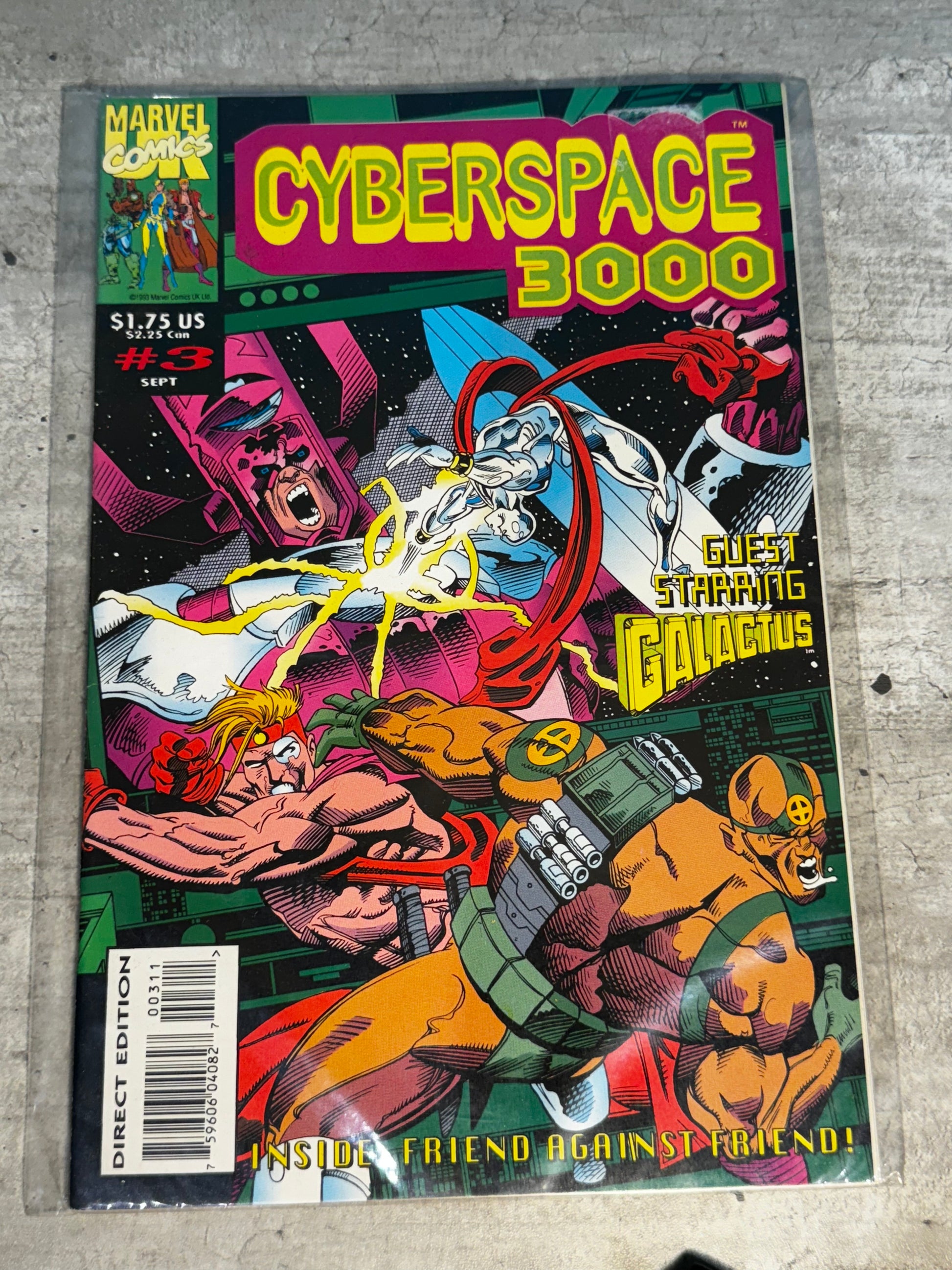 1993 - Marvel Comics - Cyberspace 3000 #3 - VF - English 1