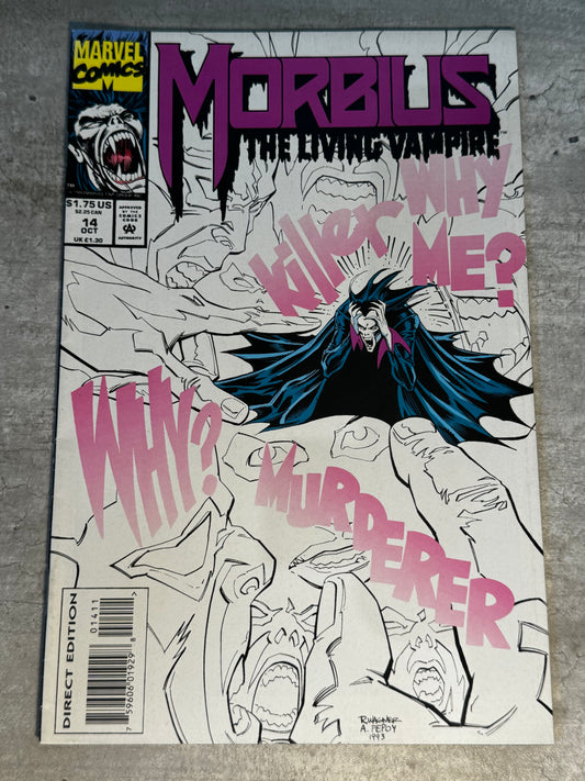 1993 - Marvel Comics - Morbius: The Living Vampire, Vol. 1 #14 - VF/NM - English 1