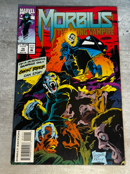 1993 - Marvel Comics - Morbius: The Living Vampire, Vol. 1 #15 - VF+ - English 1