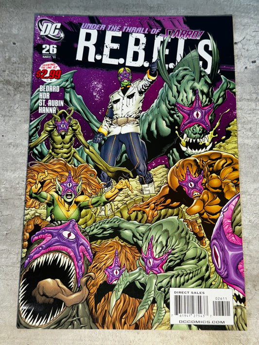 2011 - DC Comics - R.E.B.E.L.S., Vol. 2 #26 - VF/NM - English 1