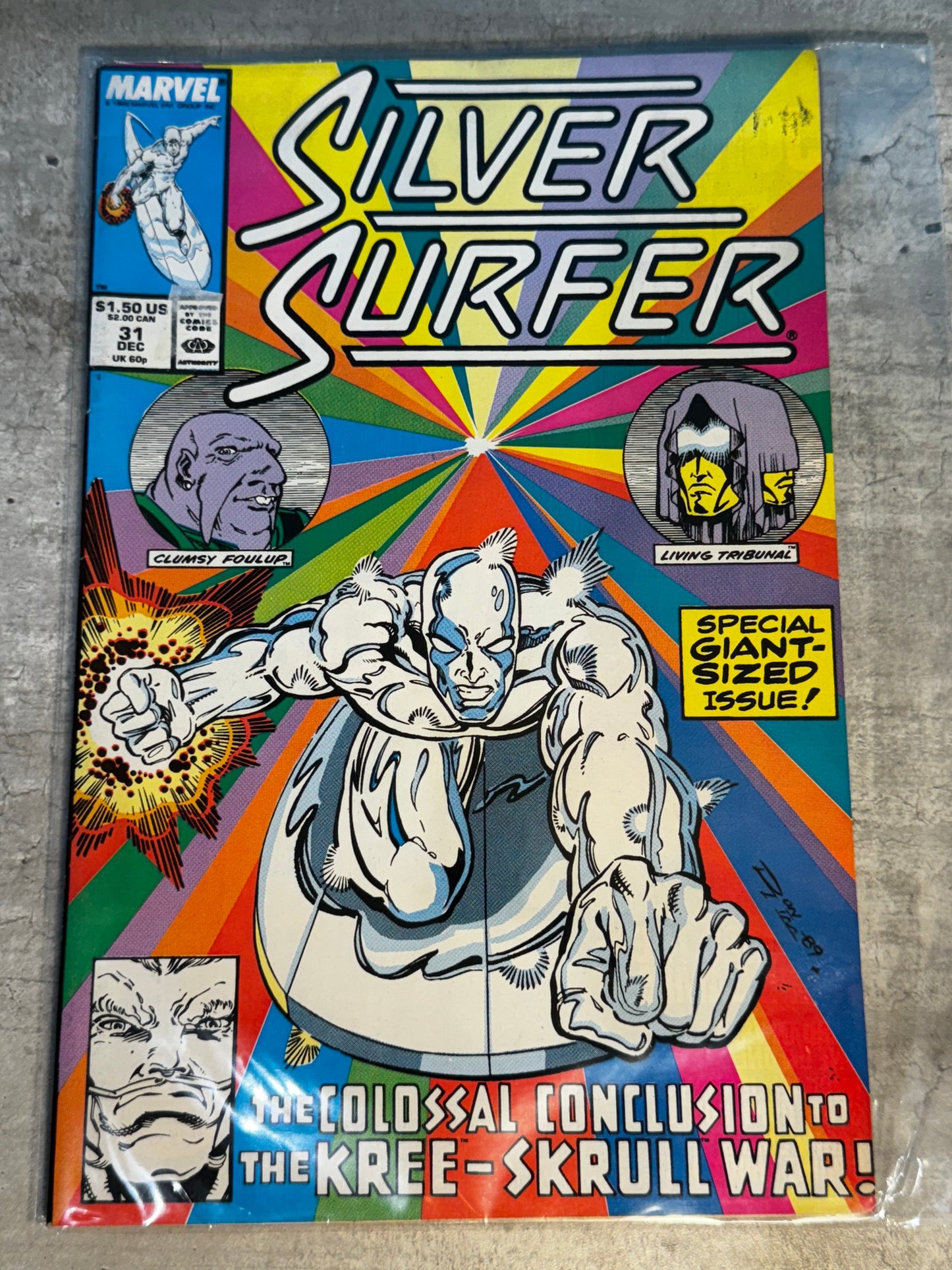 1989 - Marvel Comics - Silver Surfer, Vol. 3 #31 - VF+ - English 1