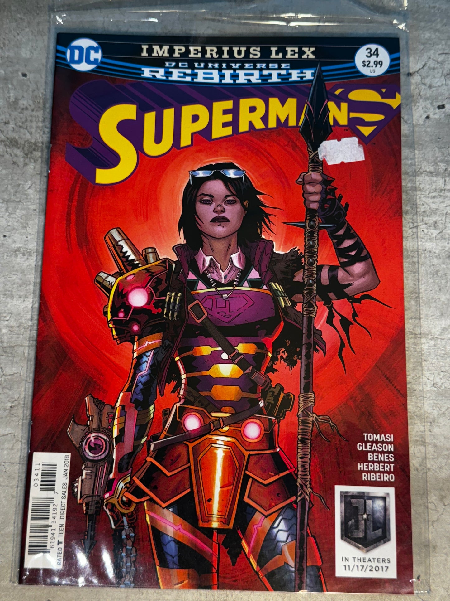 2017 - DC Comics - Superman, Vol. 4 #34 - NM- - English 1