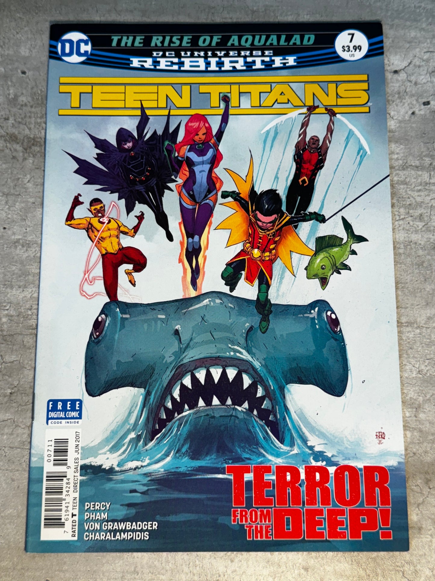 2017 - DC Comics - Teen Titans, Vol. 6 #7 - VF/NM - English 1