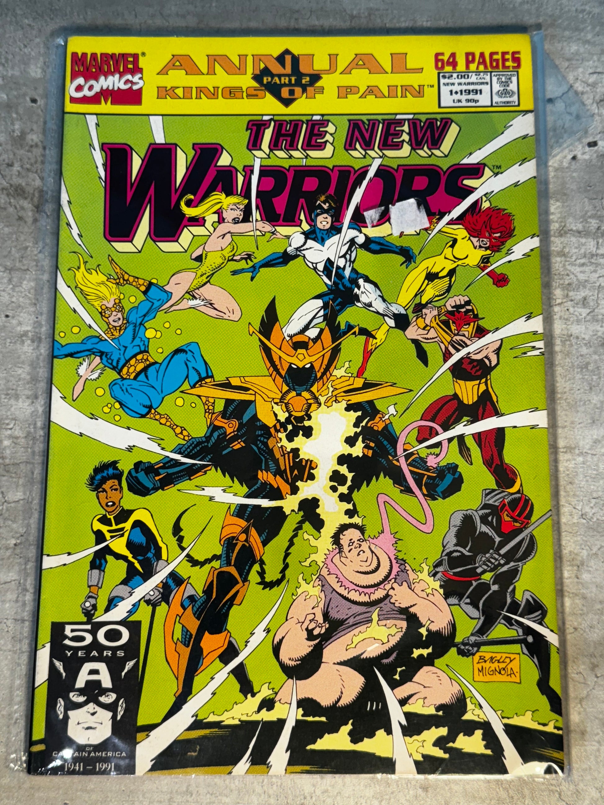 1991 - Marvel Comics - The New Warriors, Vol. 1 Annual #1 - VF+ - English 1