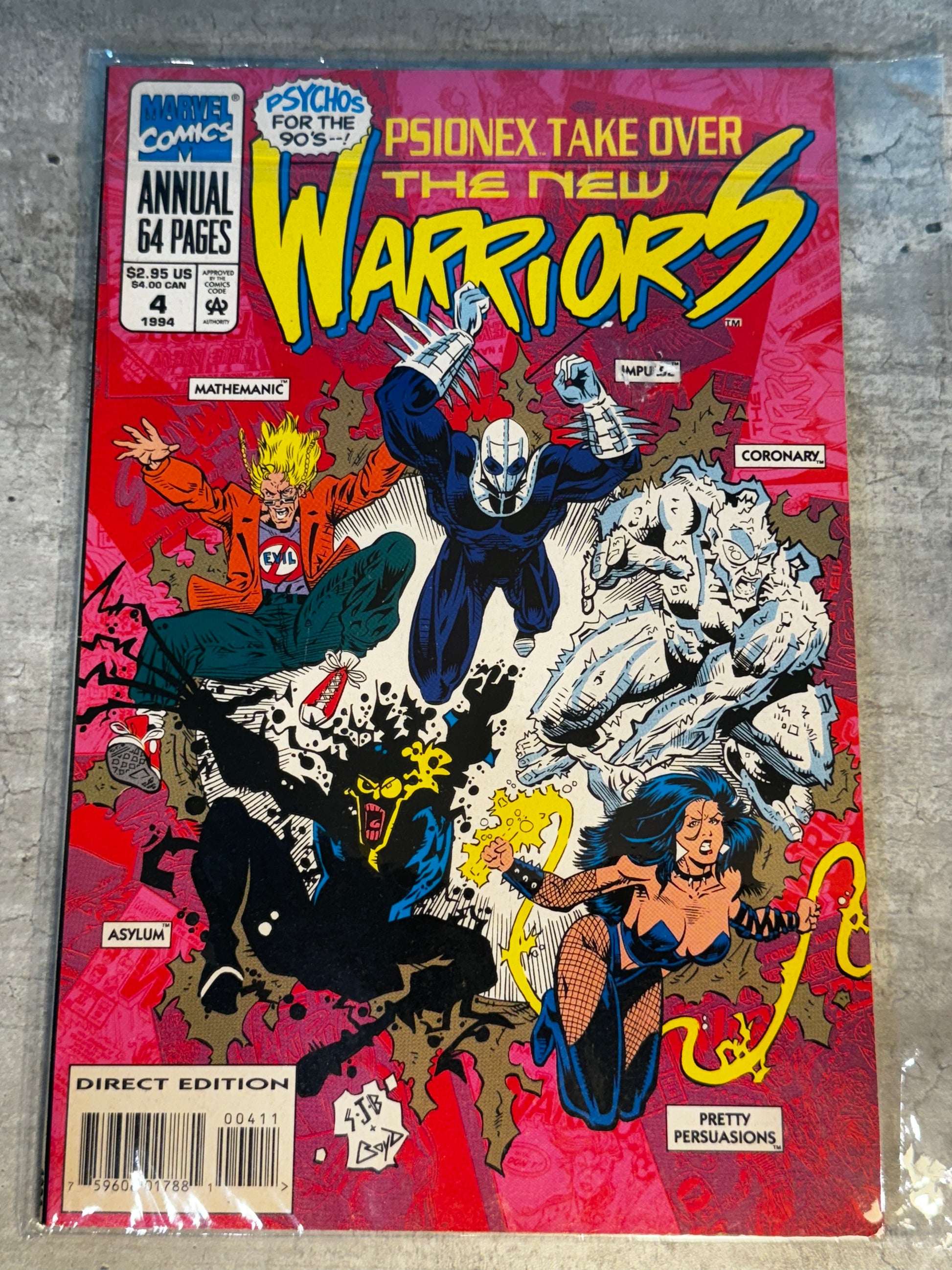 1994 - Marvel Comics - The New Warriors, Vol. 1 Annual #4 - VF+ - English 1