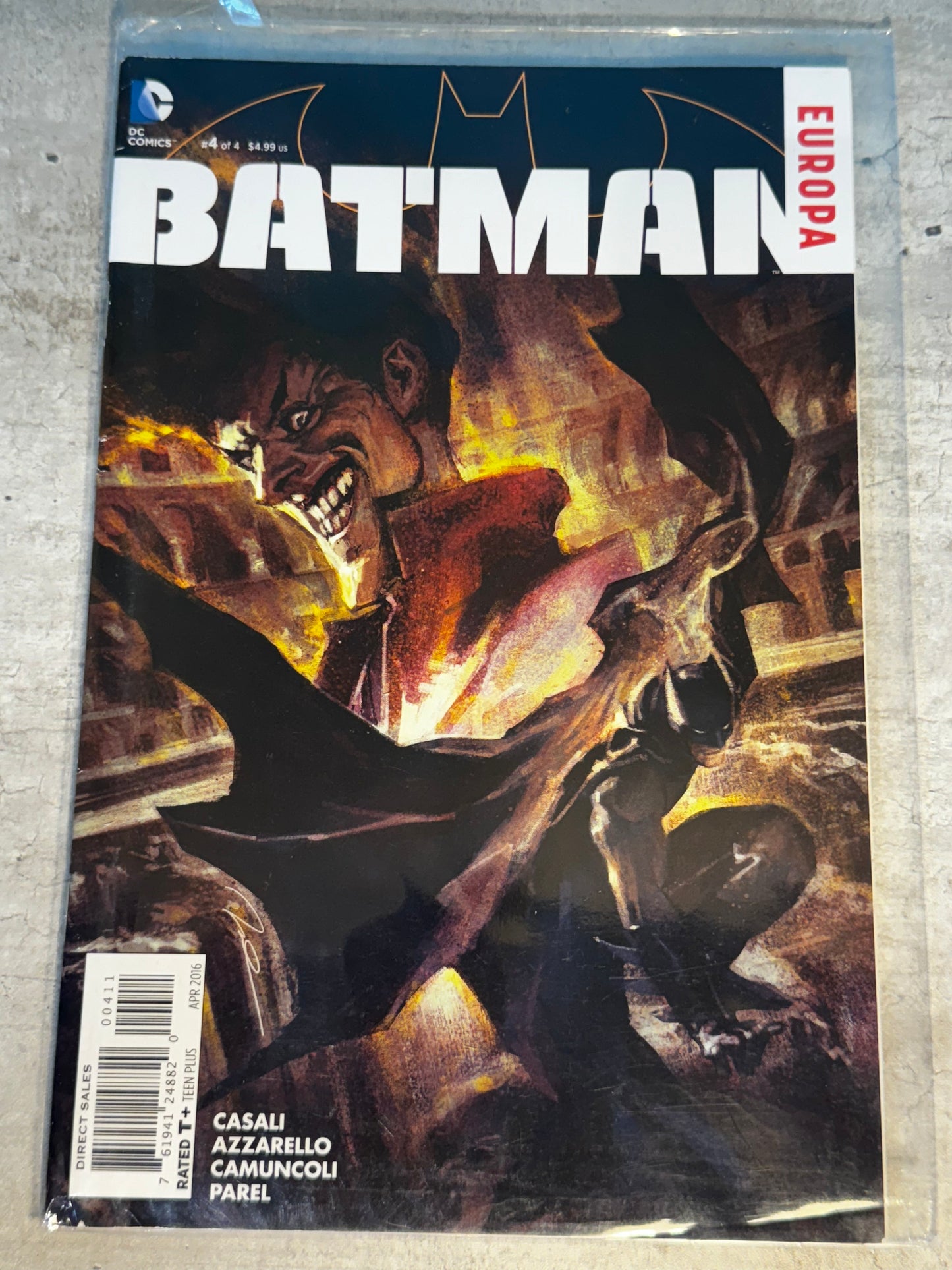 2016 - DC Comics - Batman: Europa #4 - NM- - English 1