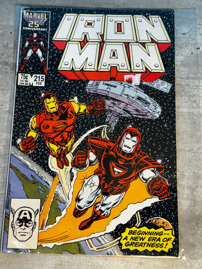 1986 - Marvel Comics - Iron Man, Vol. 1 #215 - VF+ - English 1