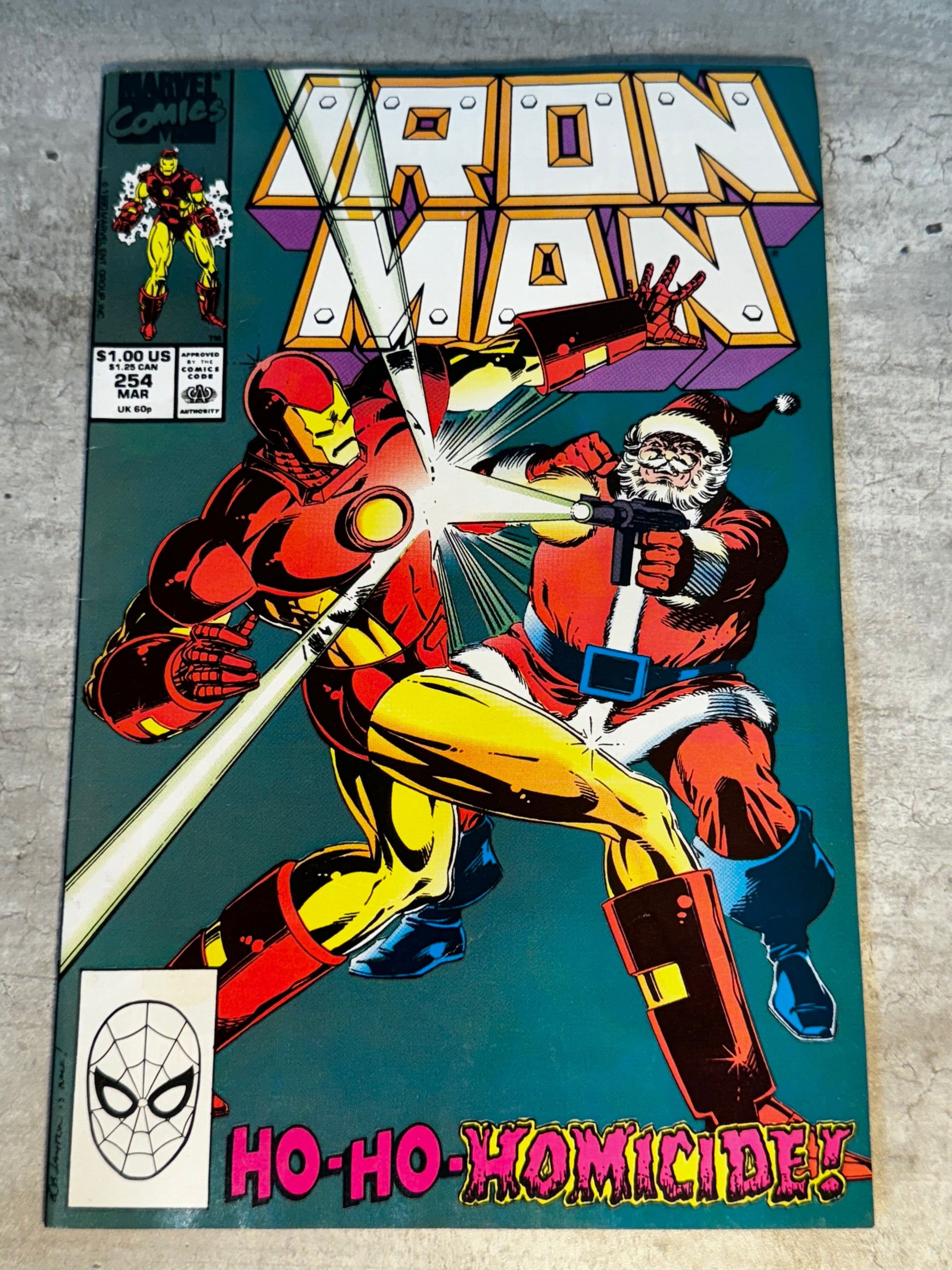 1990 - Marvel Comics - Iron Man, Vol. 1 #254 - VF+ - English 1