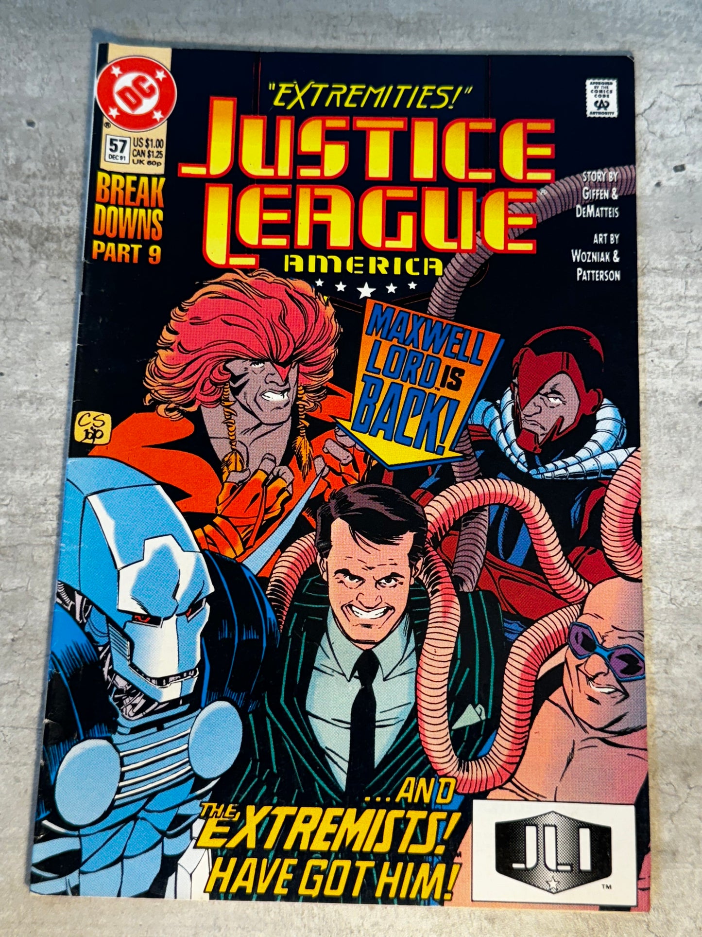 1991 - DC Comics - Justice League / International / America #57 - VF+ - English 1