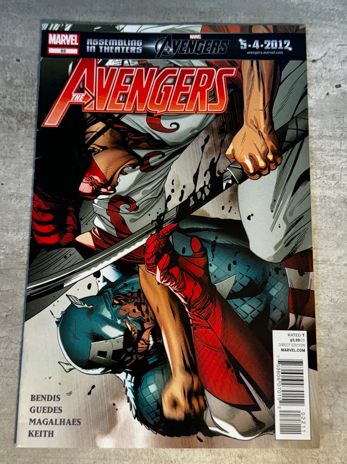 2012 - Marvel Comics - The Avengers, Vol. 4 #22 - NM - English 1