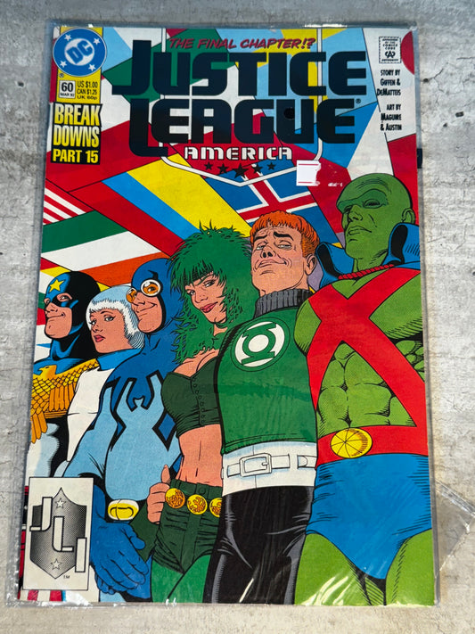 1992 - DC Comics - Justice League / International / America #60 - VF+ - English 1