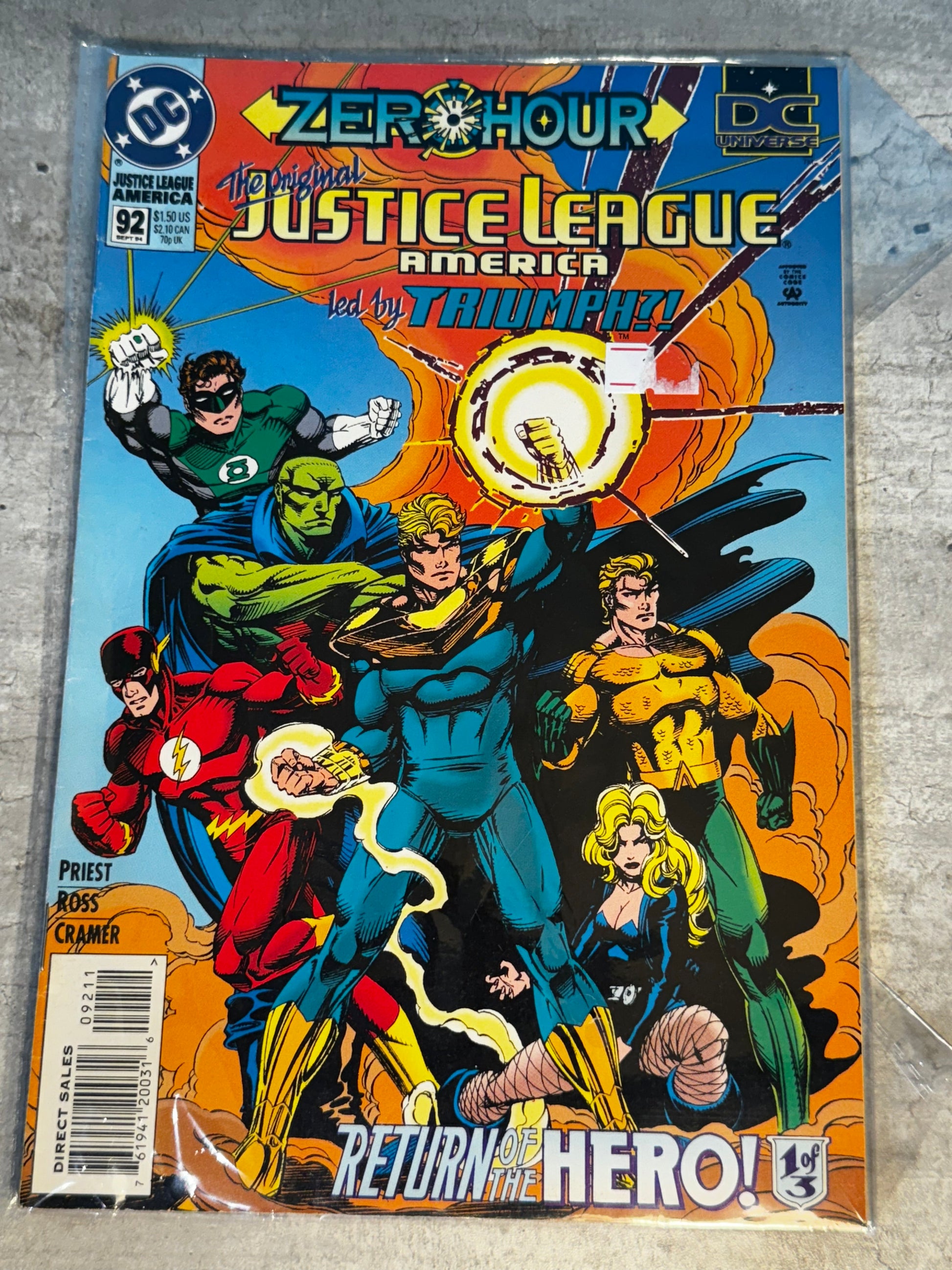 1994 - DC Comics - Justice League / International / America #92 - VF+ - English 1