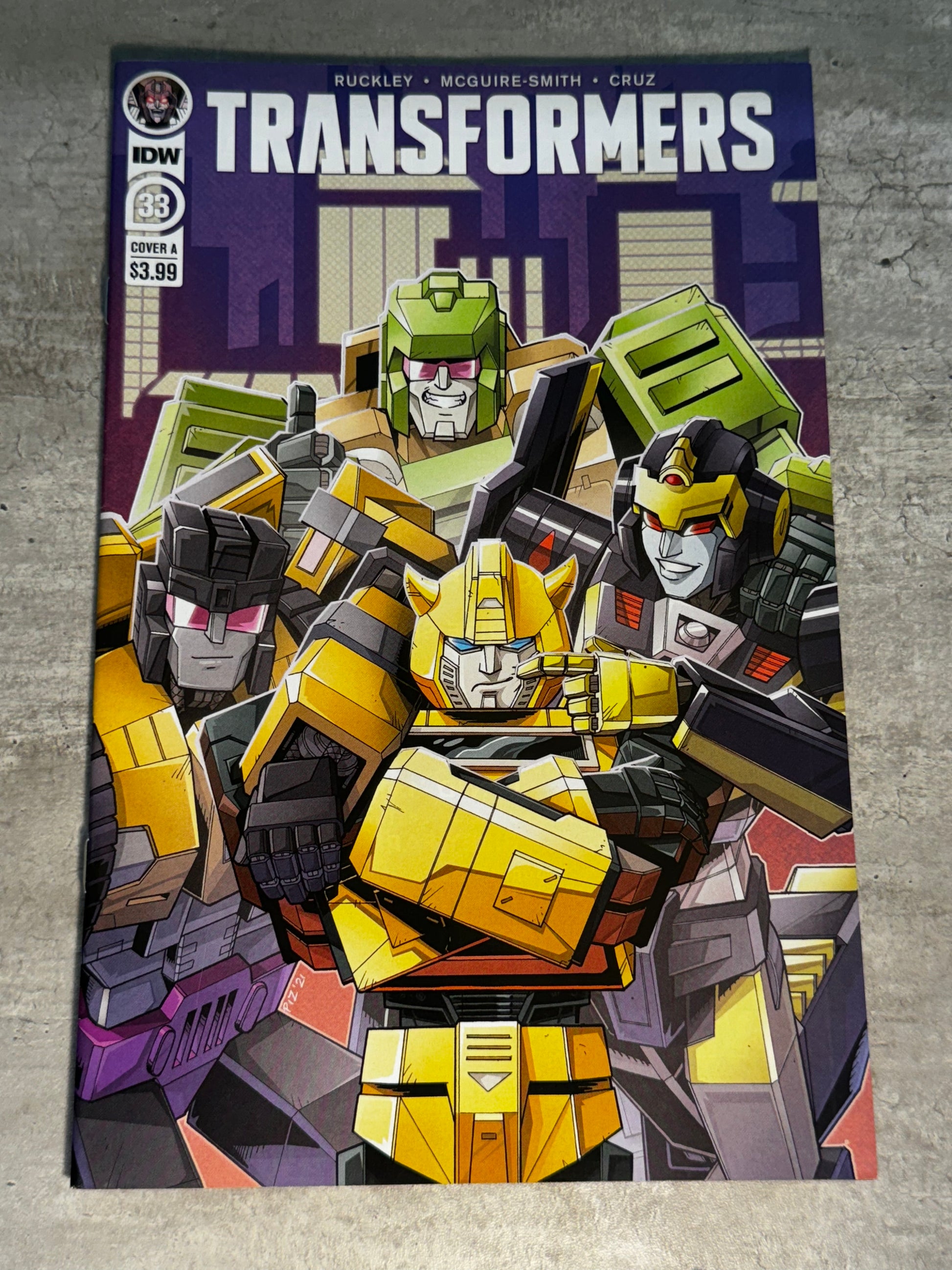 2021 - IDW Publishing - The Transformers (2019) #33 - NM - English 1