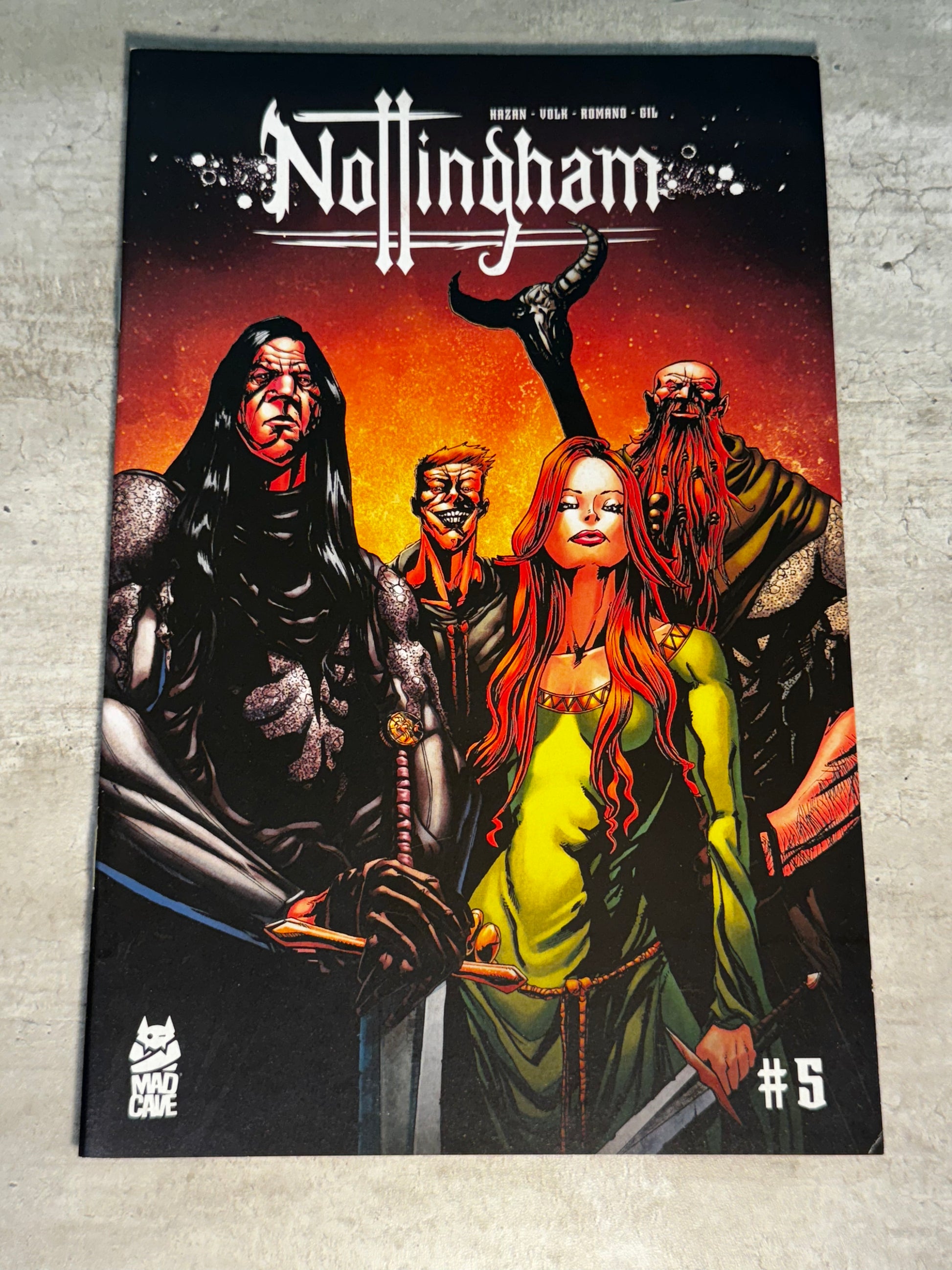 2021 - Mad Cave - Nottingham #5 - NM - English 1