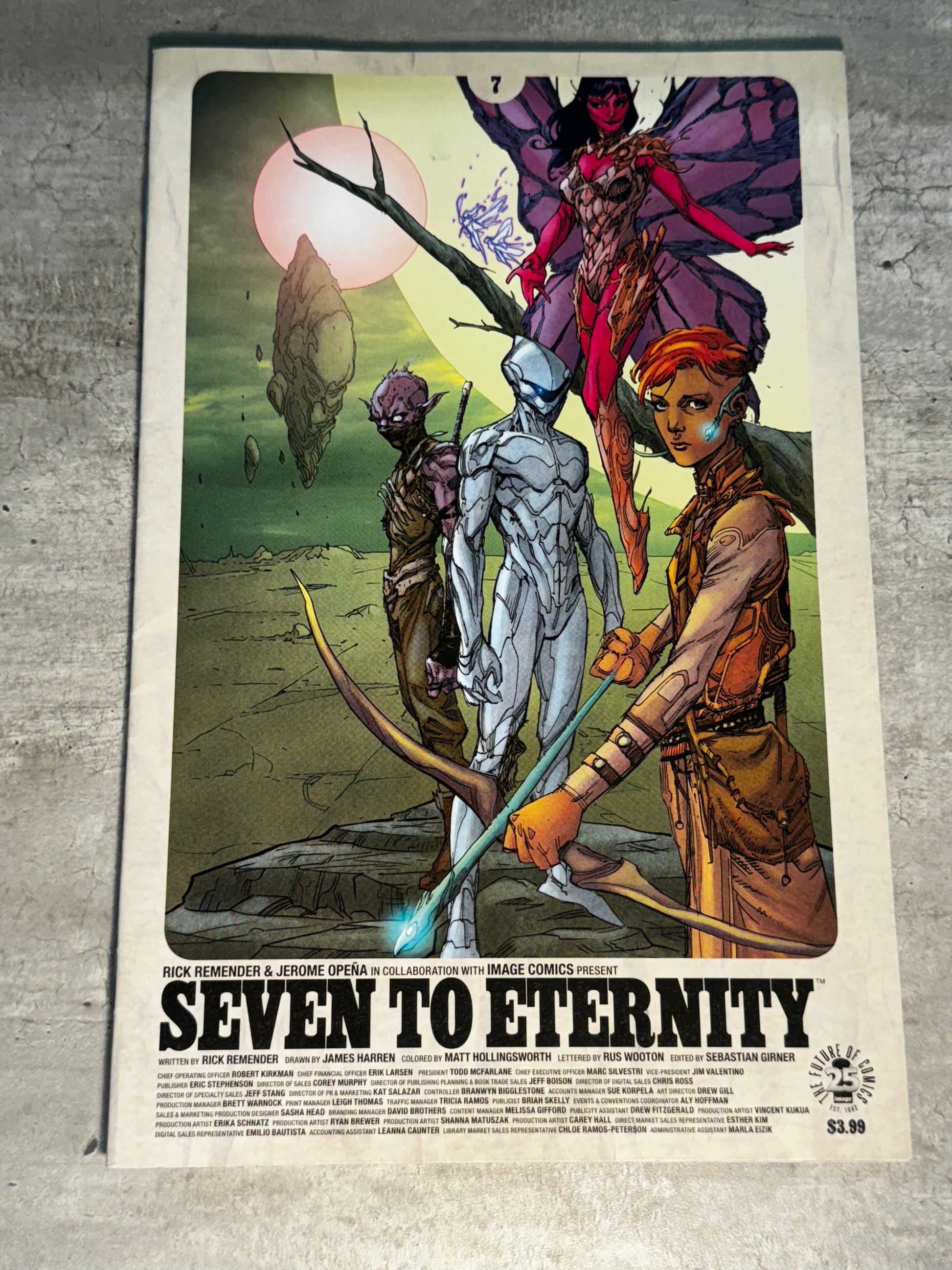 2017 - Image Comics - Seven To Eternity #7 - NM - English 1