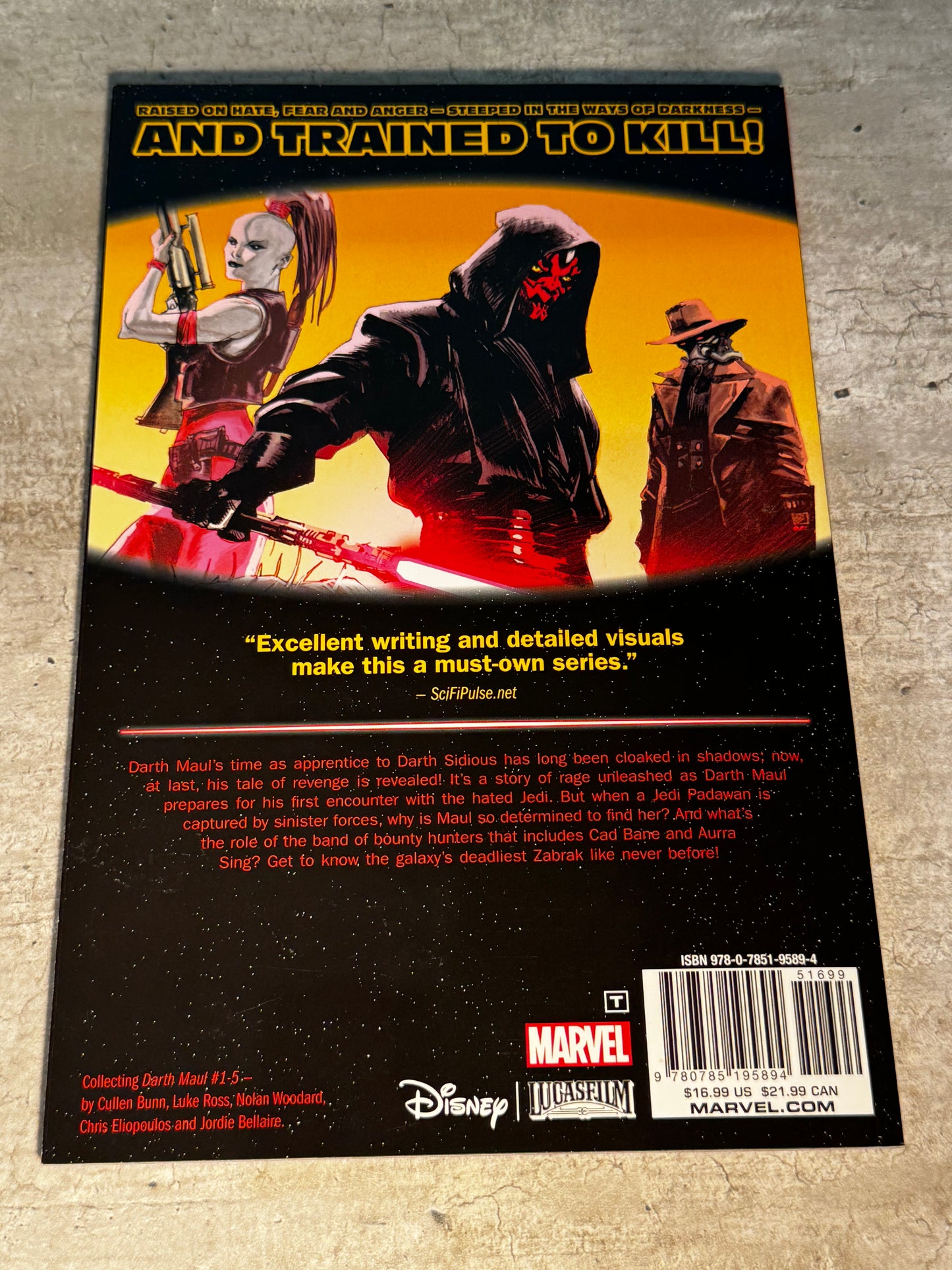 2017 - Marvel Comics - Darth Maul TP #1 - NM/M - English