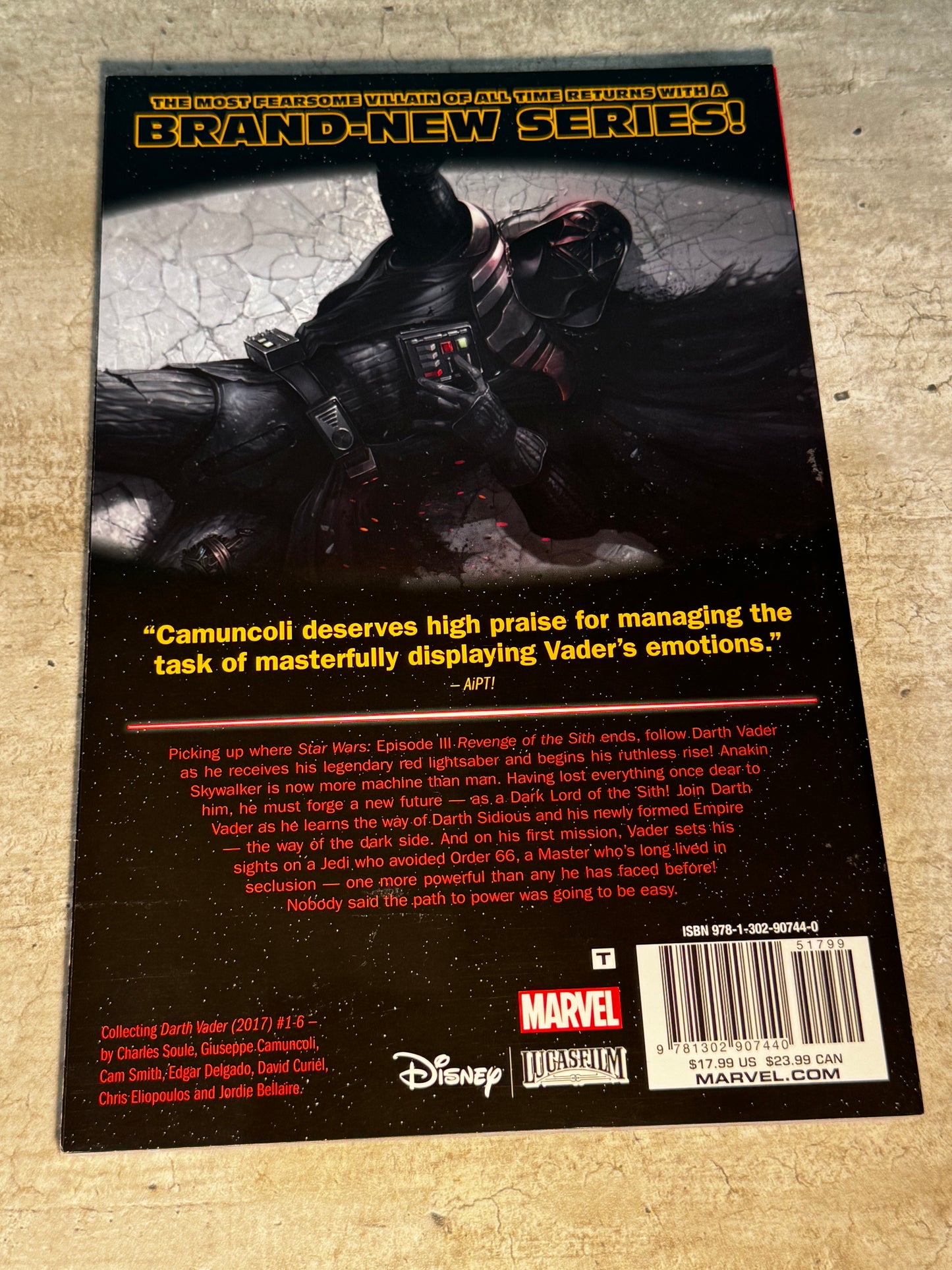 2017 - Marvel Comics - Star Wars: Darth Vader, Vol. 2 HC / TP #1 - NM/M