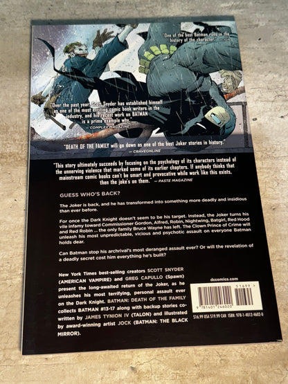 2014 - DC Comics - Batman, Vol. 2 HC / TP #3 - NM/M - English
