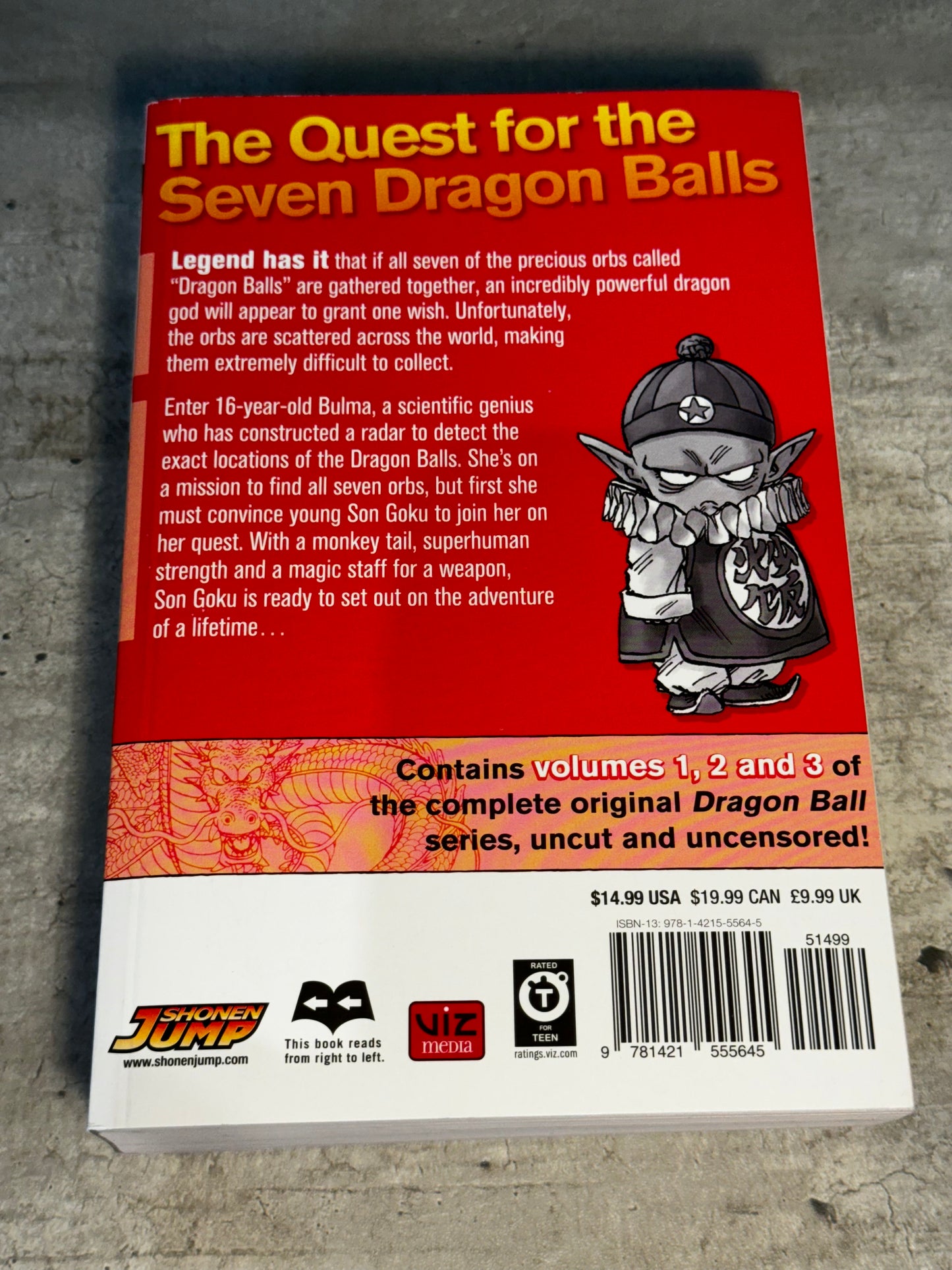 2014 - Viz Comics - Dragon Ball 3-in-1 #1 - NM/M - Español