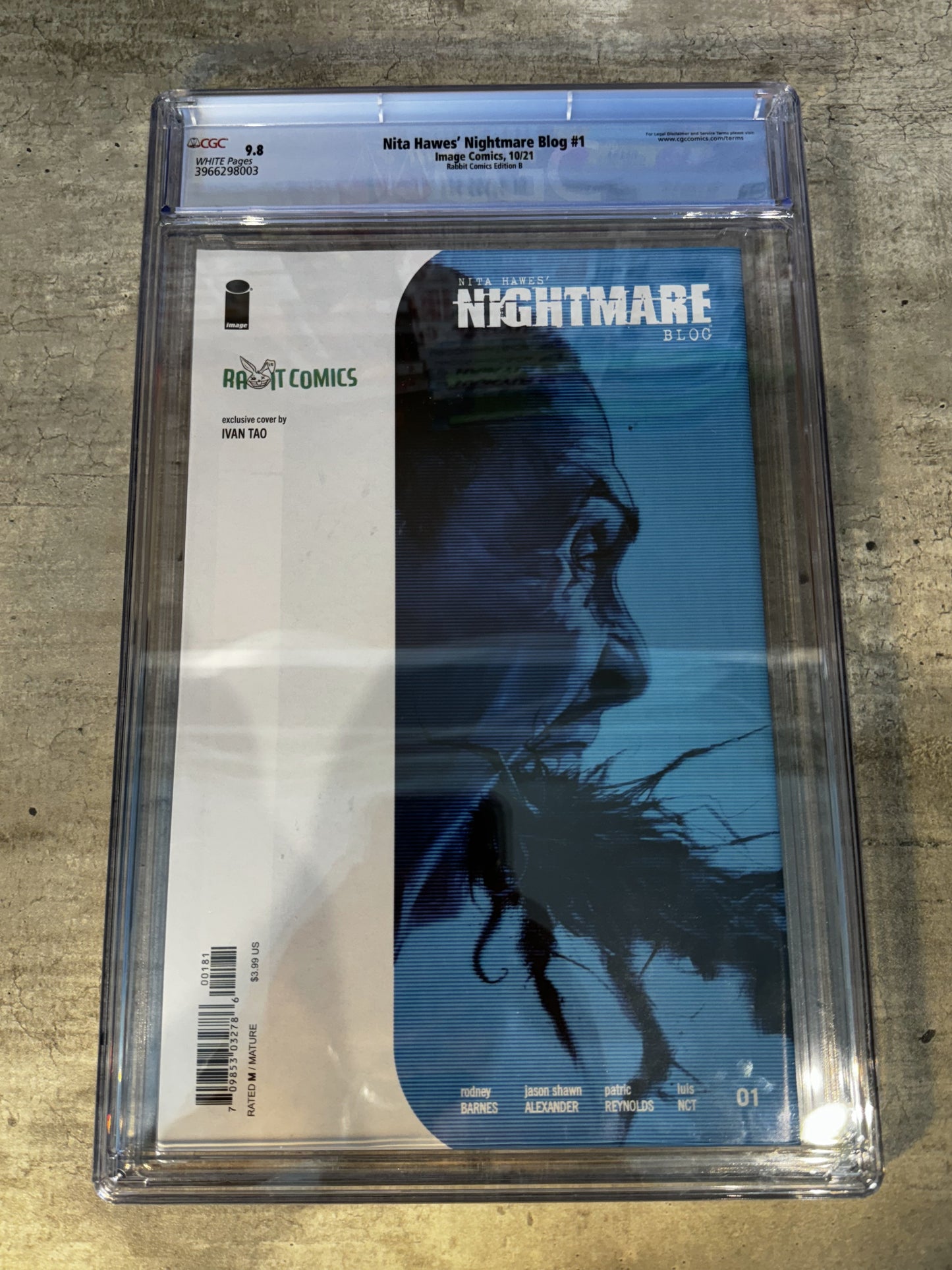 2021 - Image Comics - Nita Hawes' Nightmare Blog #1 - NM/M - English 2