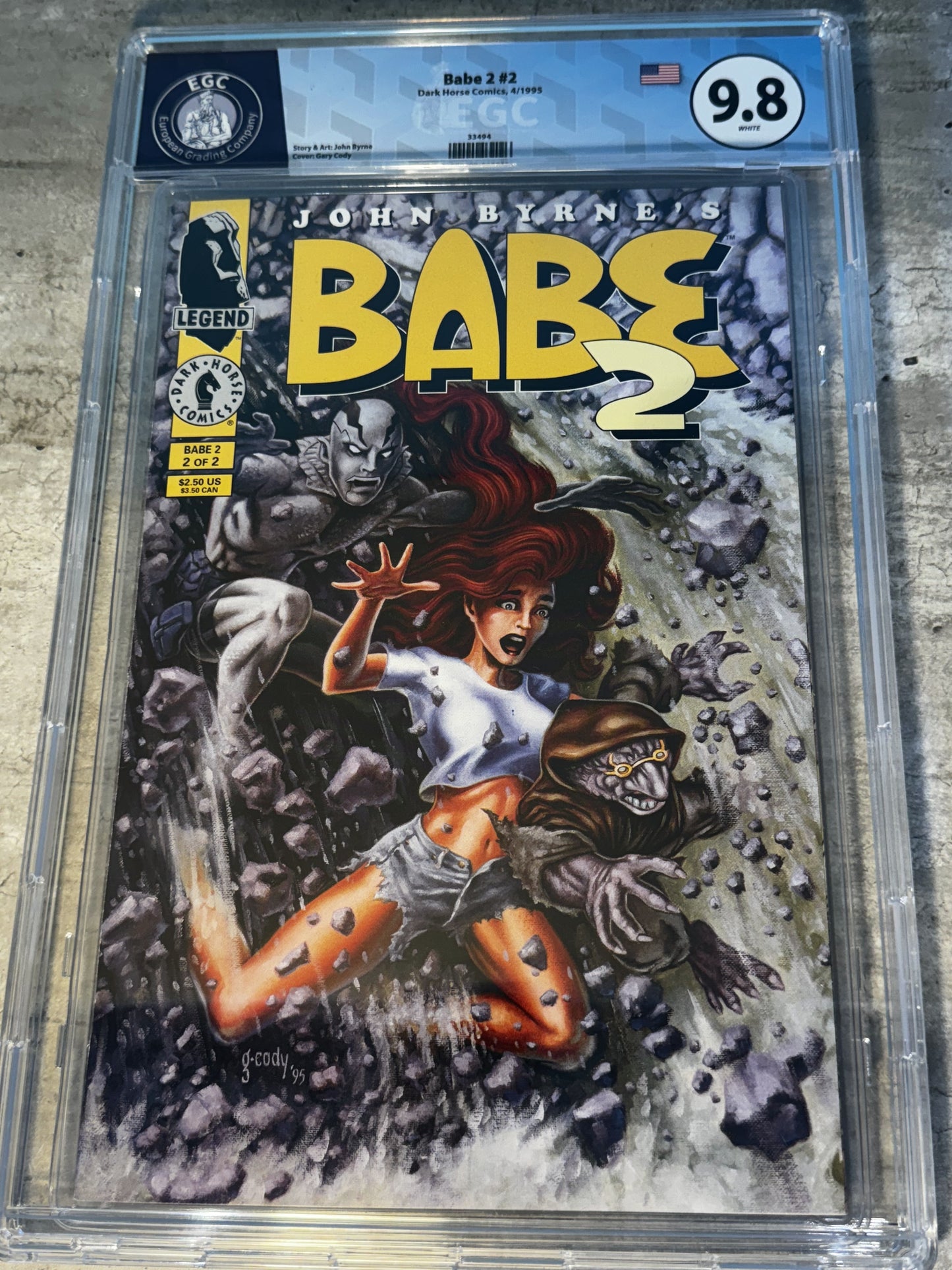 1995 - Dark Horse Comics - Babe, Vol. 2 #2 - NM/M - English 1