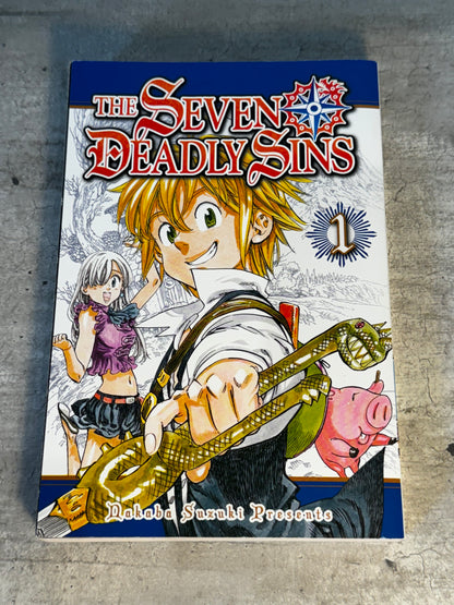 2014 - Kodansha Comics - The Seven Deadly Sins #1 - VF+ - English 1