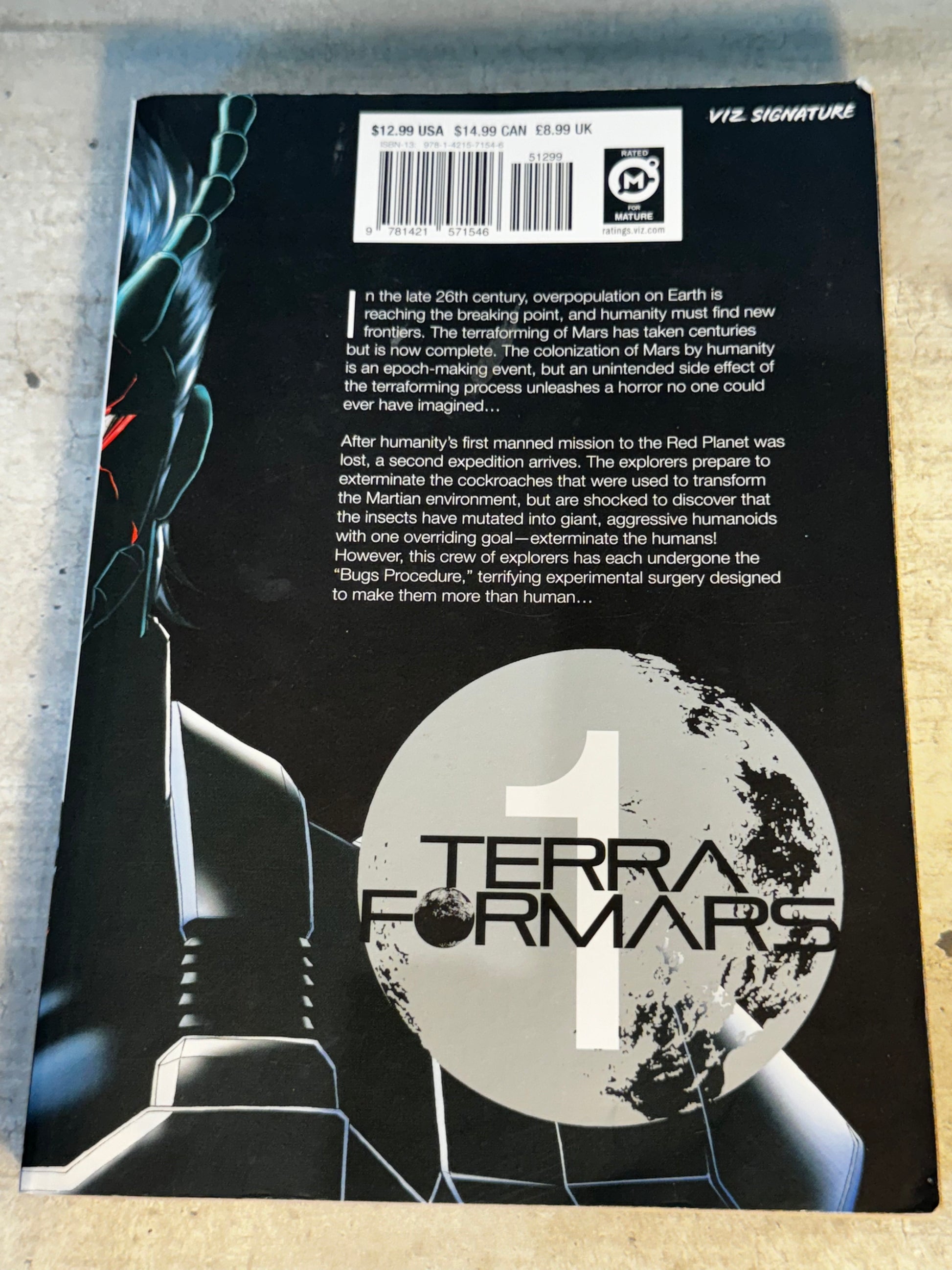 2014 - Viz Comics - Terra Formars #1 - VF - English 2